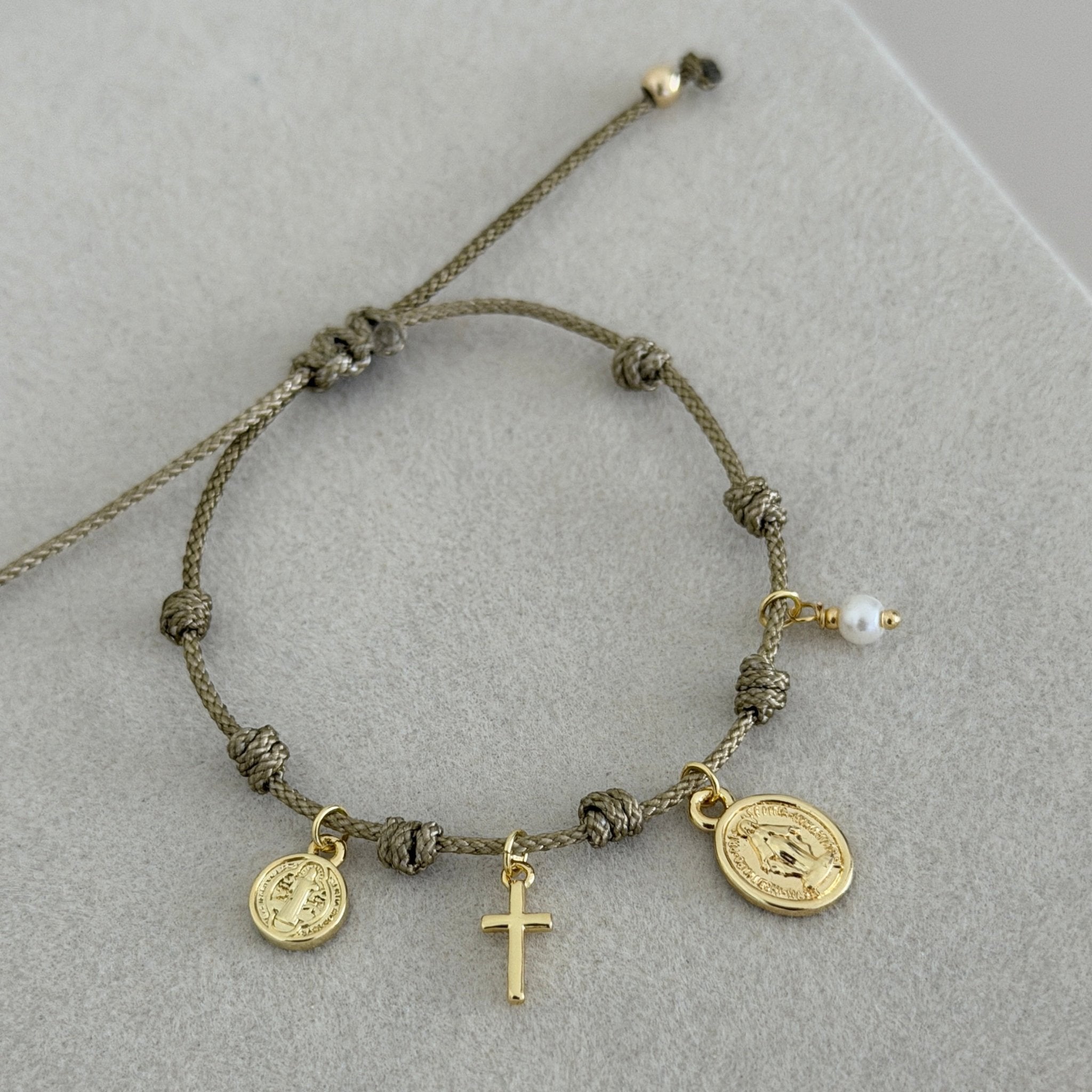 Seven Knots Faith Bracelet with Pearl - Bracelet | LimaLimón Store - 2