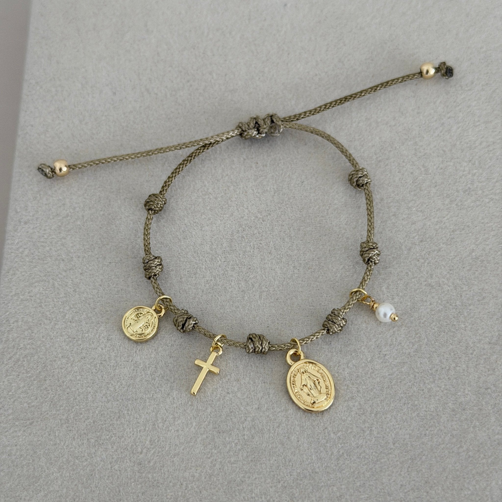 Seven Knots Faith Bracelet with Pearl - Bracelet | LimaLimón Store - 3