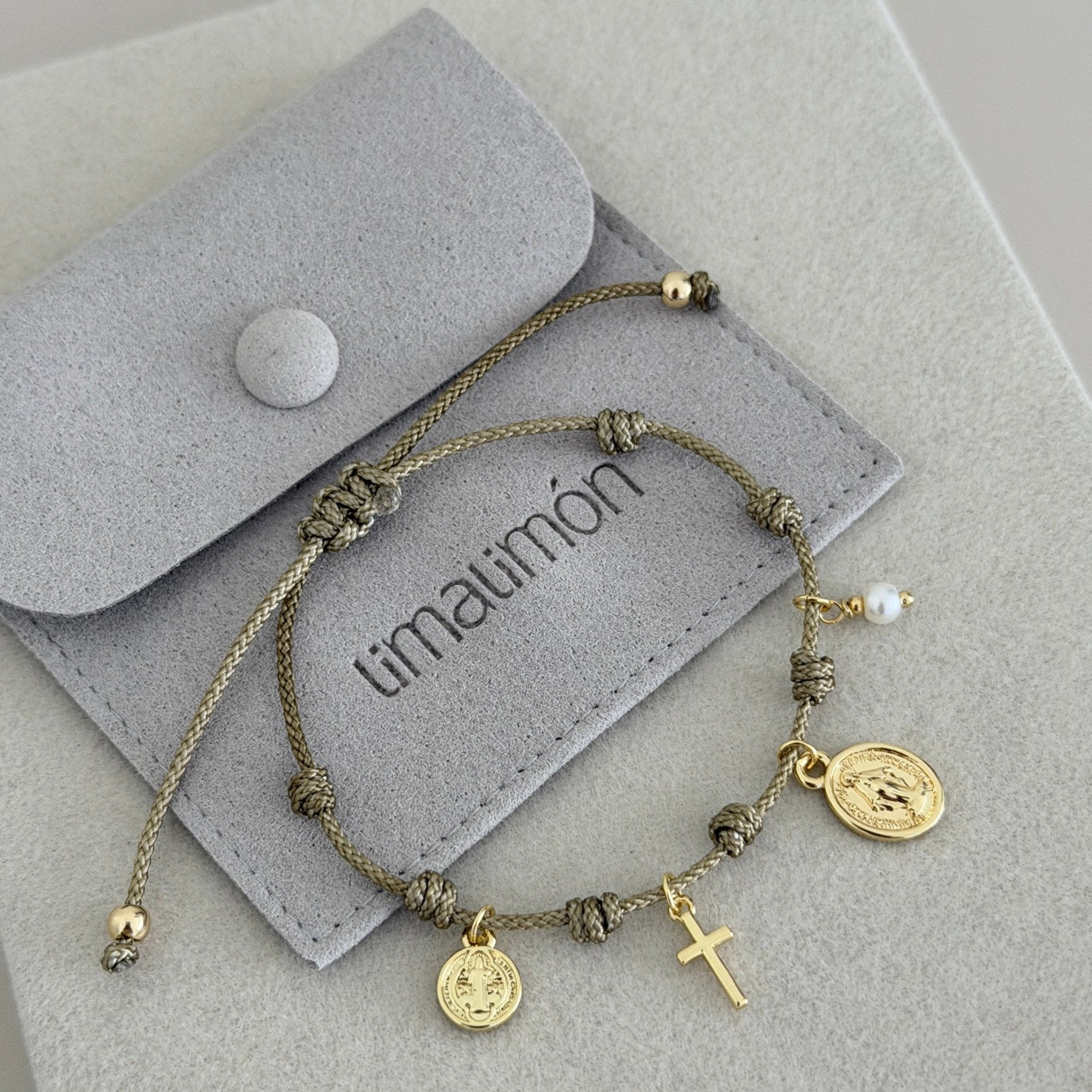 Seven Knots Faith Bracelet with Pearl - Bracelet | LimaLimón Store - 1