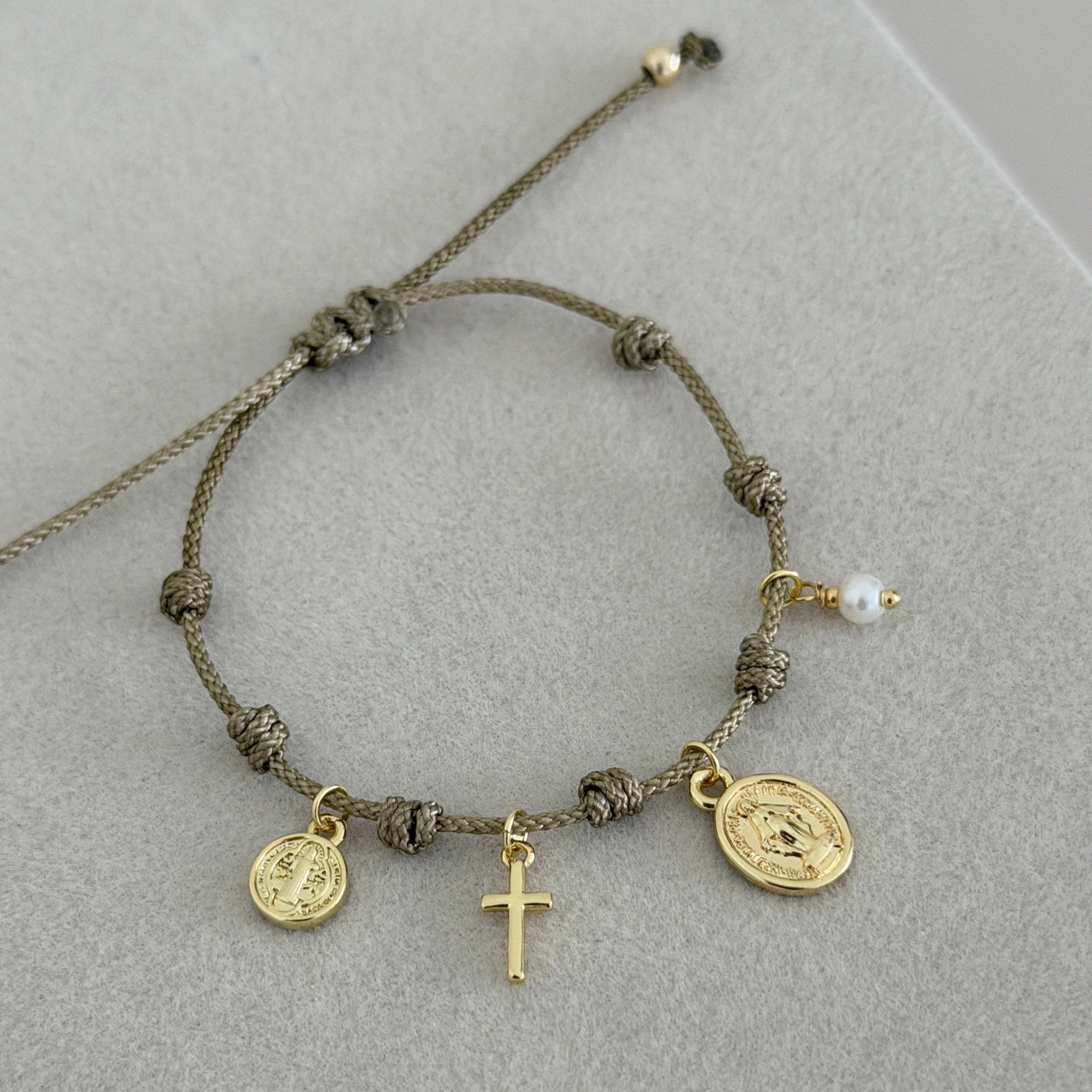 Seven Knots Faith Bracelet with Pearl - Bracelet | LimaLimón Store - 5