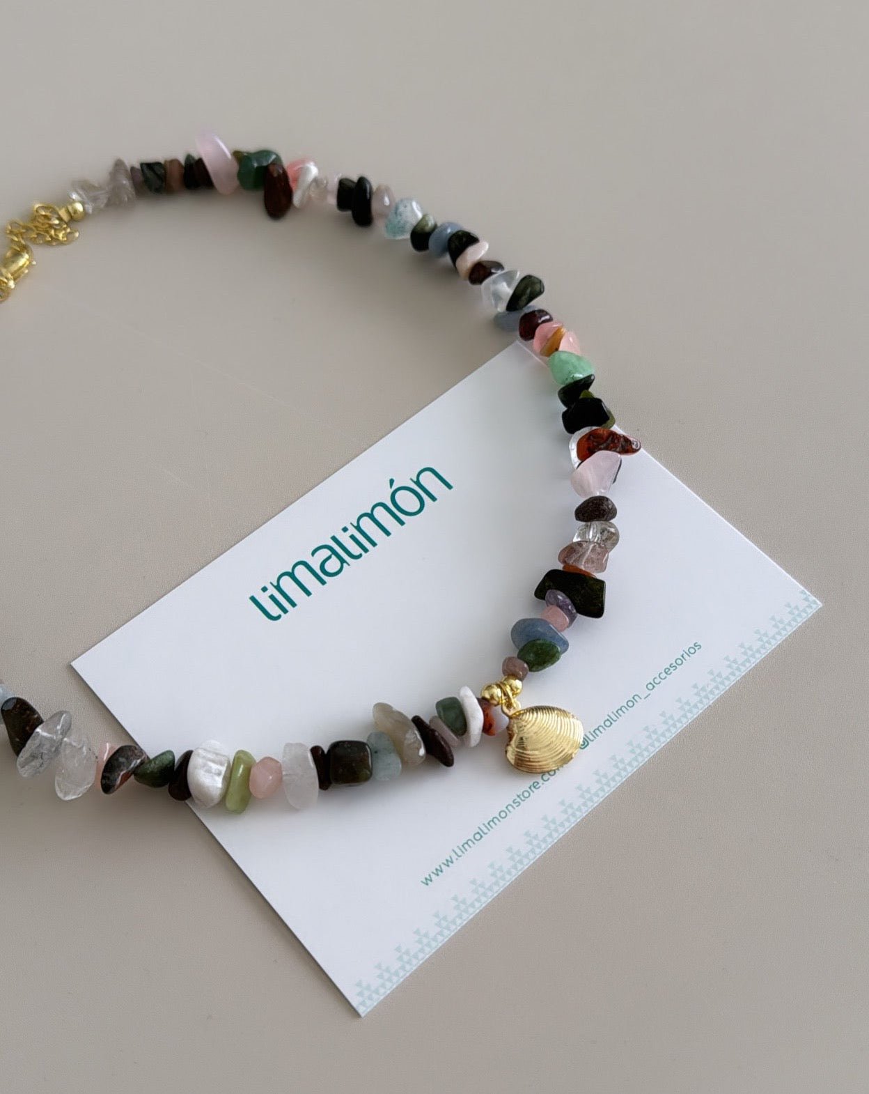 Shell Summer Necklace - Necklace | LimaLimón Store - 3