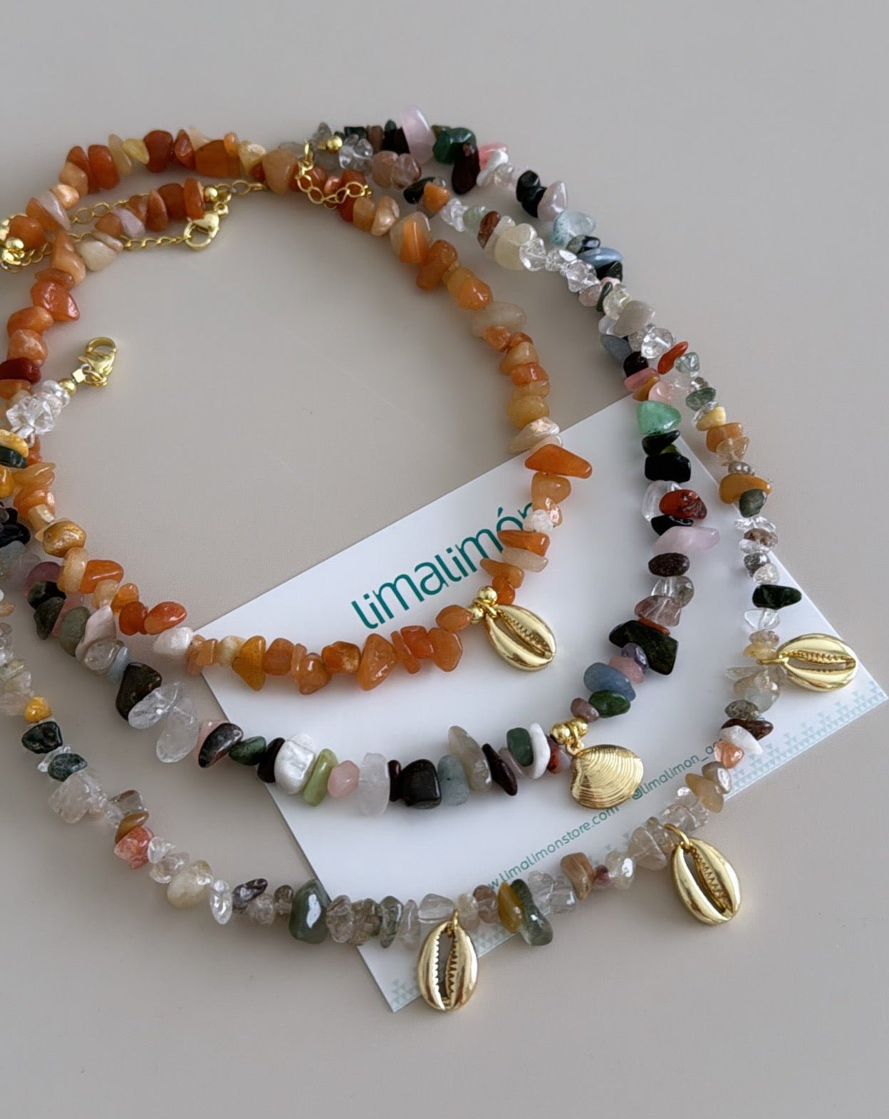 Shell Summer Necklace - Necklace | LimaLimón Store - 5