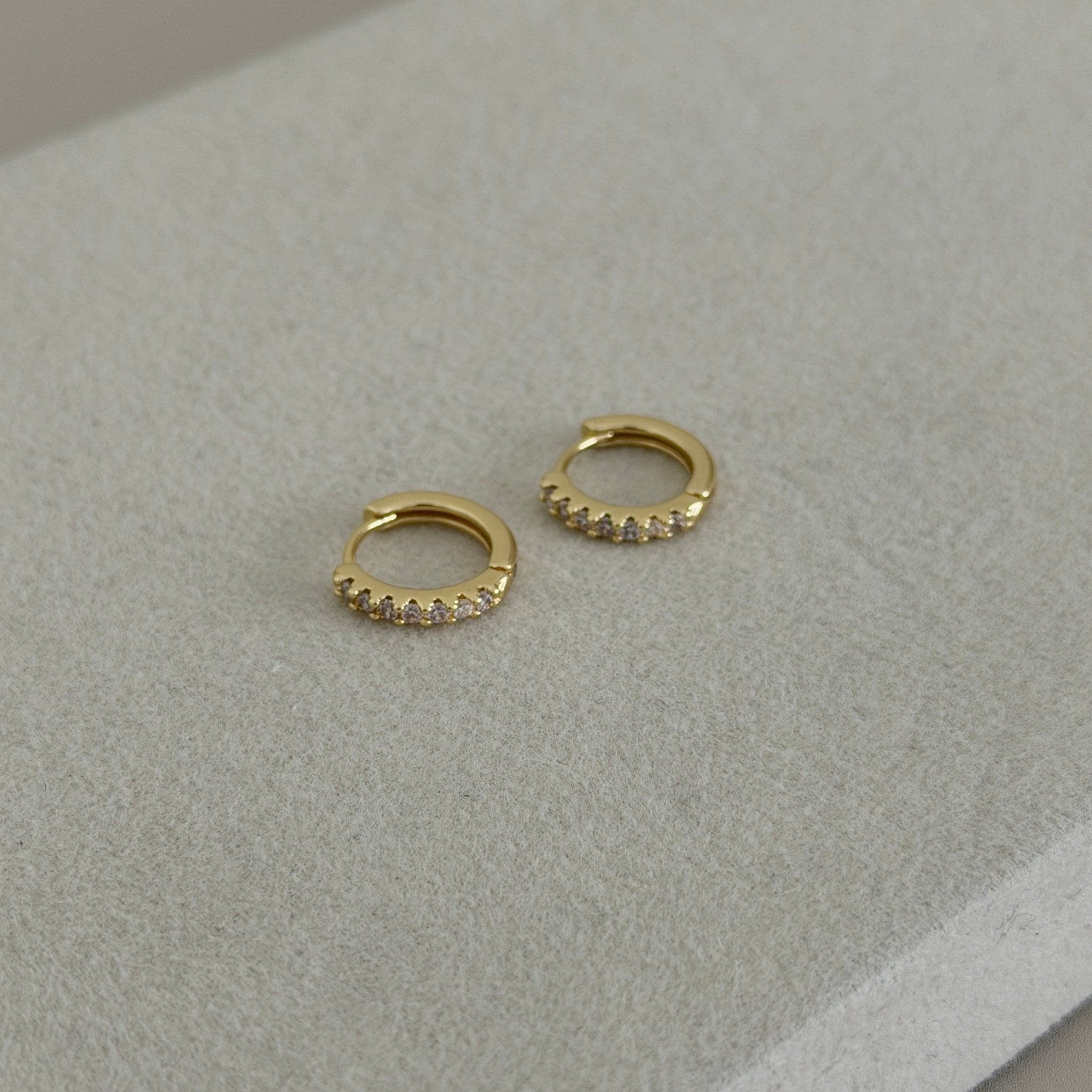 Sparkle Mini Hoops - Earring | LimaLimón Store - 2