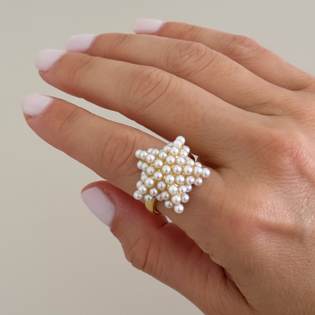 Star Pearls Ring - LimaLimón Store
