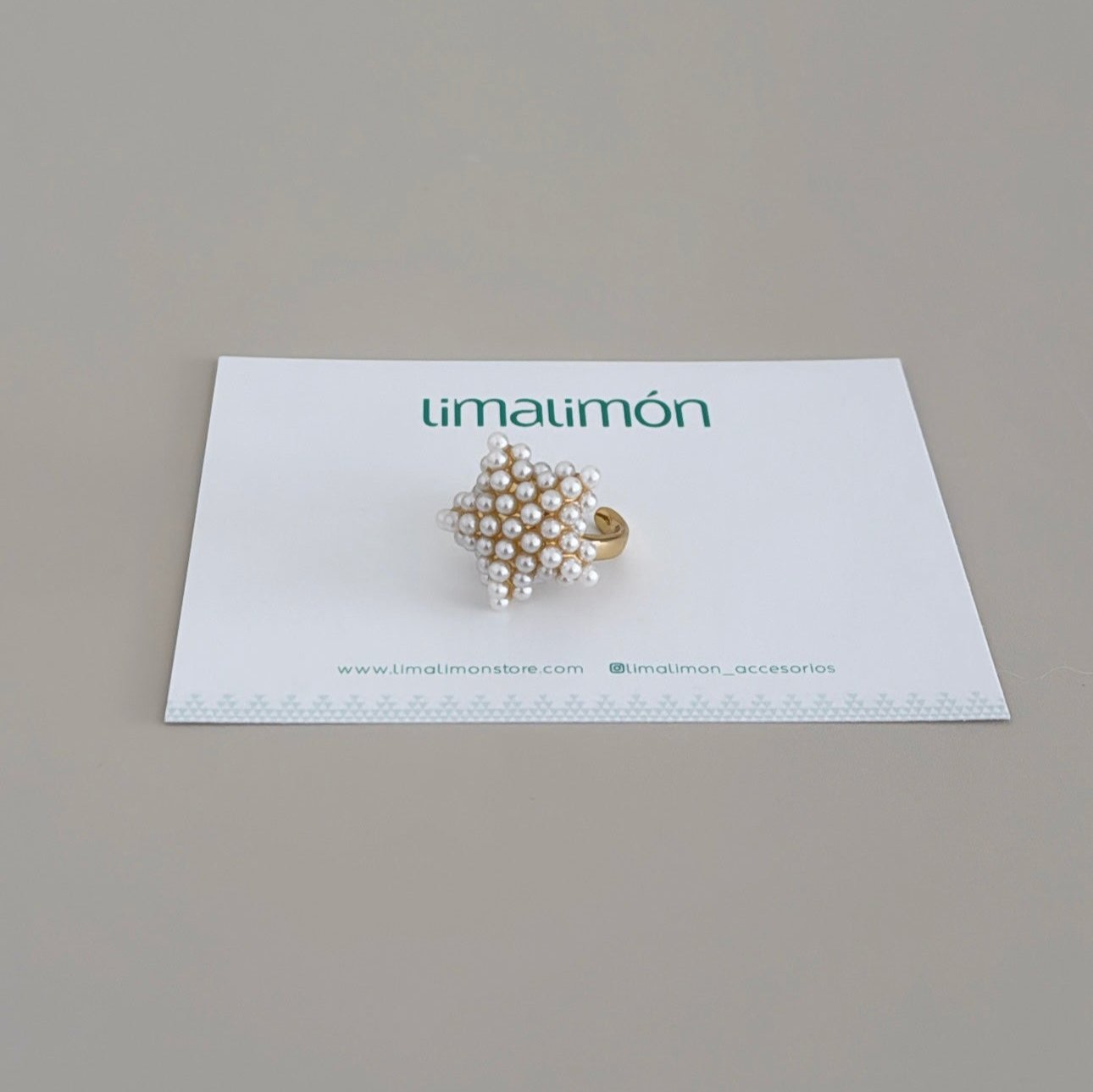 Star Pearls Ring - LimaLimón Store