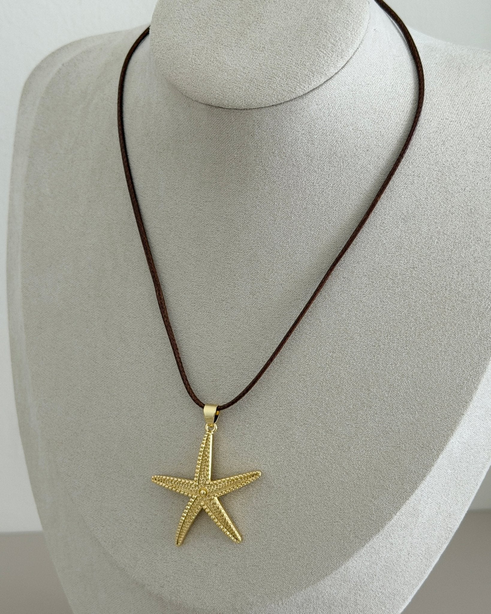 Starfish Cord Necklace - Necklaces | LimaLimón Store - 3