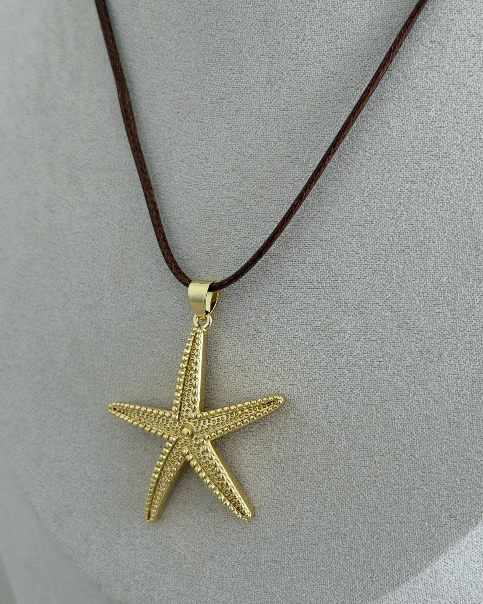 Starfish Cord Necklace - Necklaces | LimaLimón Store - 4