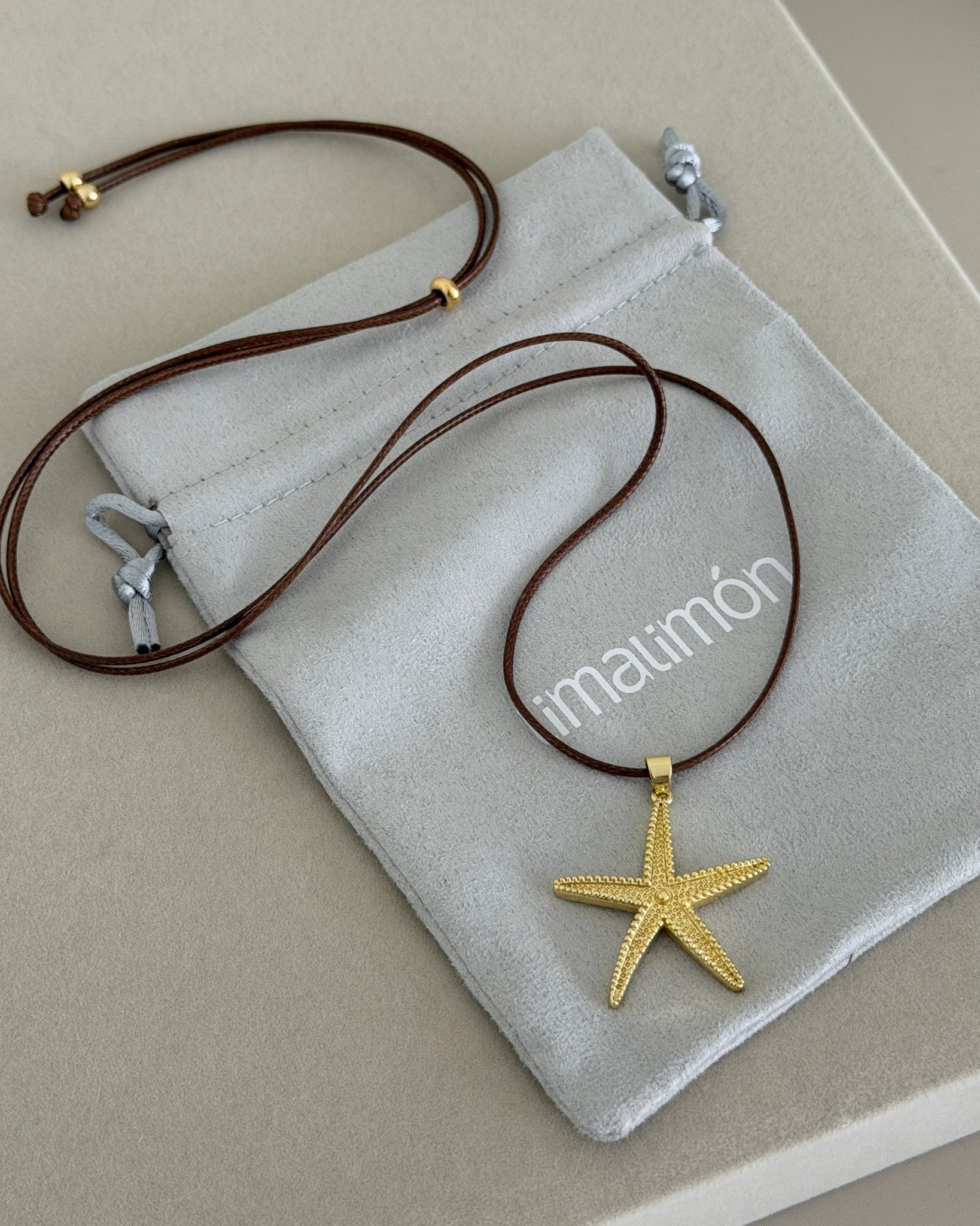 Starfish Cord Necklace - Necklaces | LimaLimón Store - 5