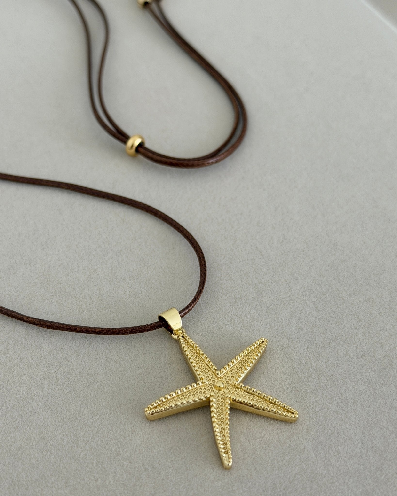 Starfish Cord Necklace - Necklaces | LimaLimón Store - 2