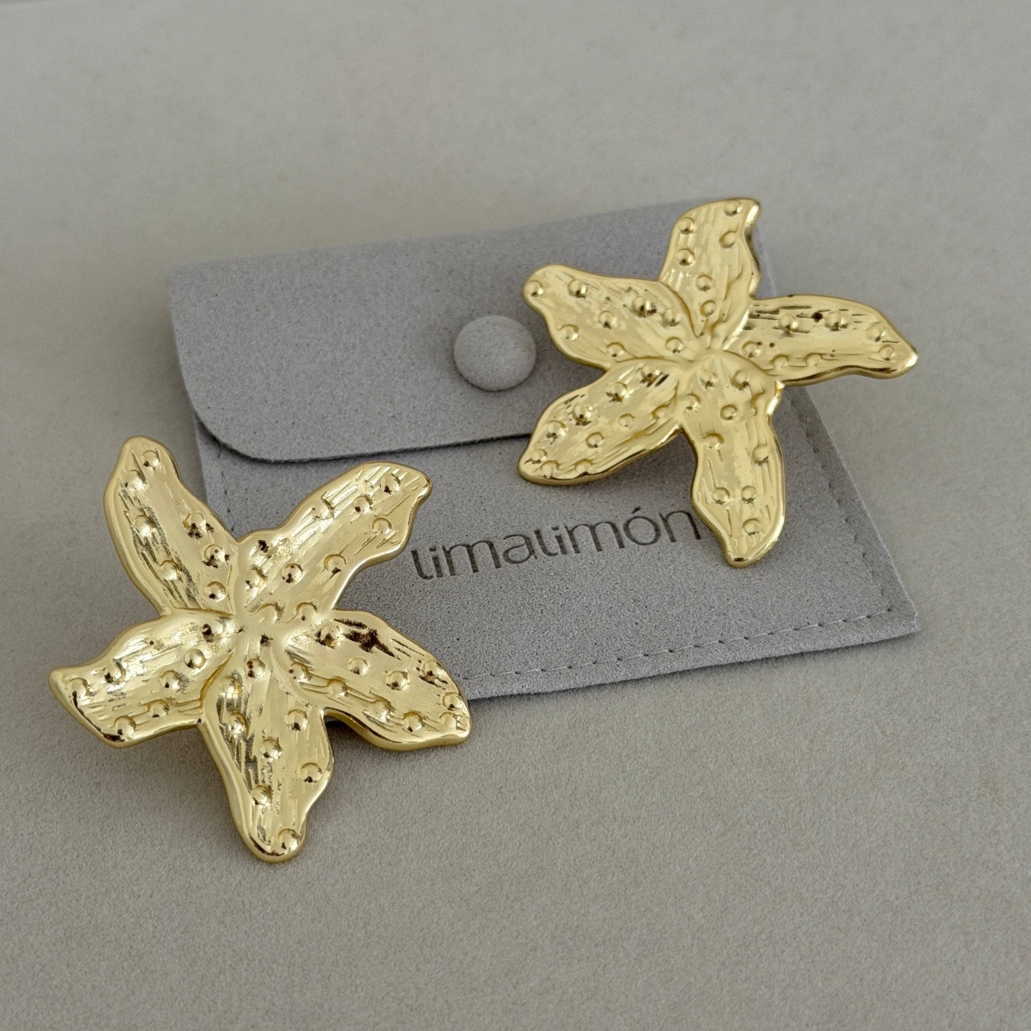 Starfish Stud Earrings - Earring | LimaLimón Store - 3