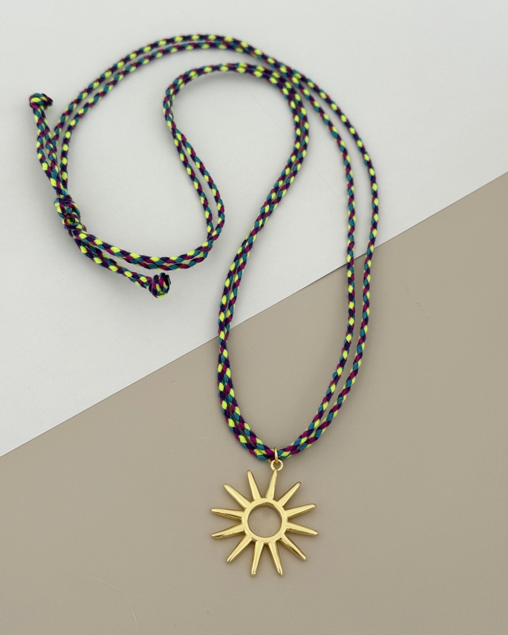Sun Cord Necklace - LimaLimón Store