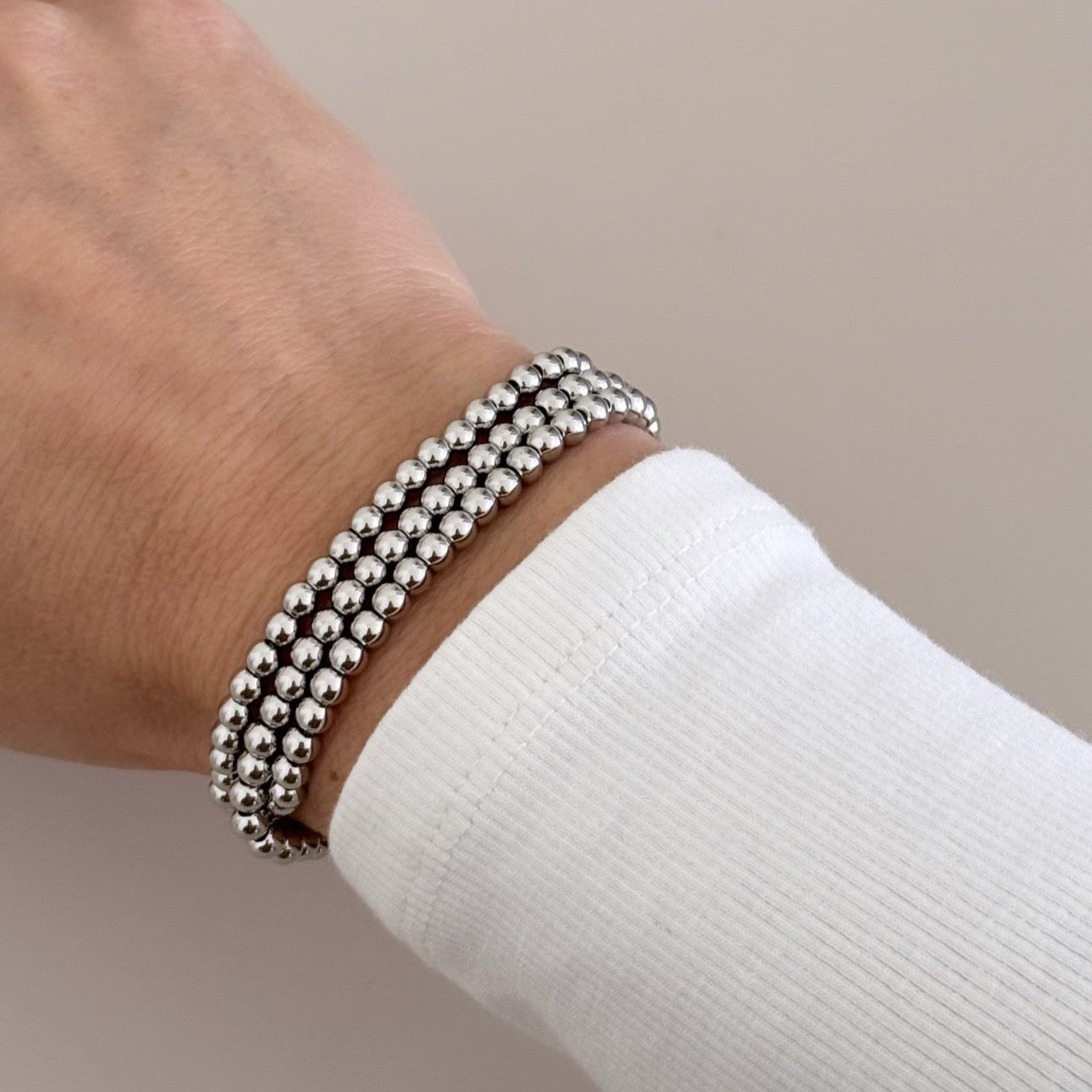 Triple Silver Bracelet - LimaLimón Store