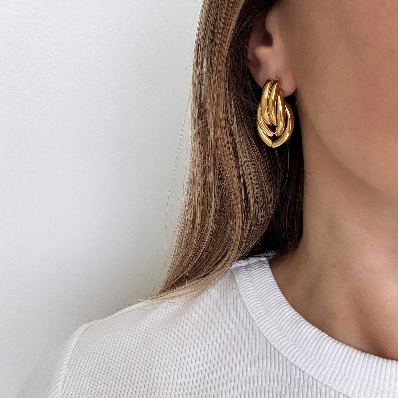 Twist Bold Earrings - Earring | LimaLimón Store - 3