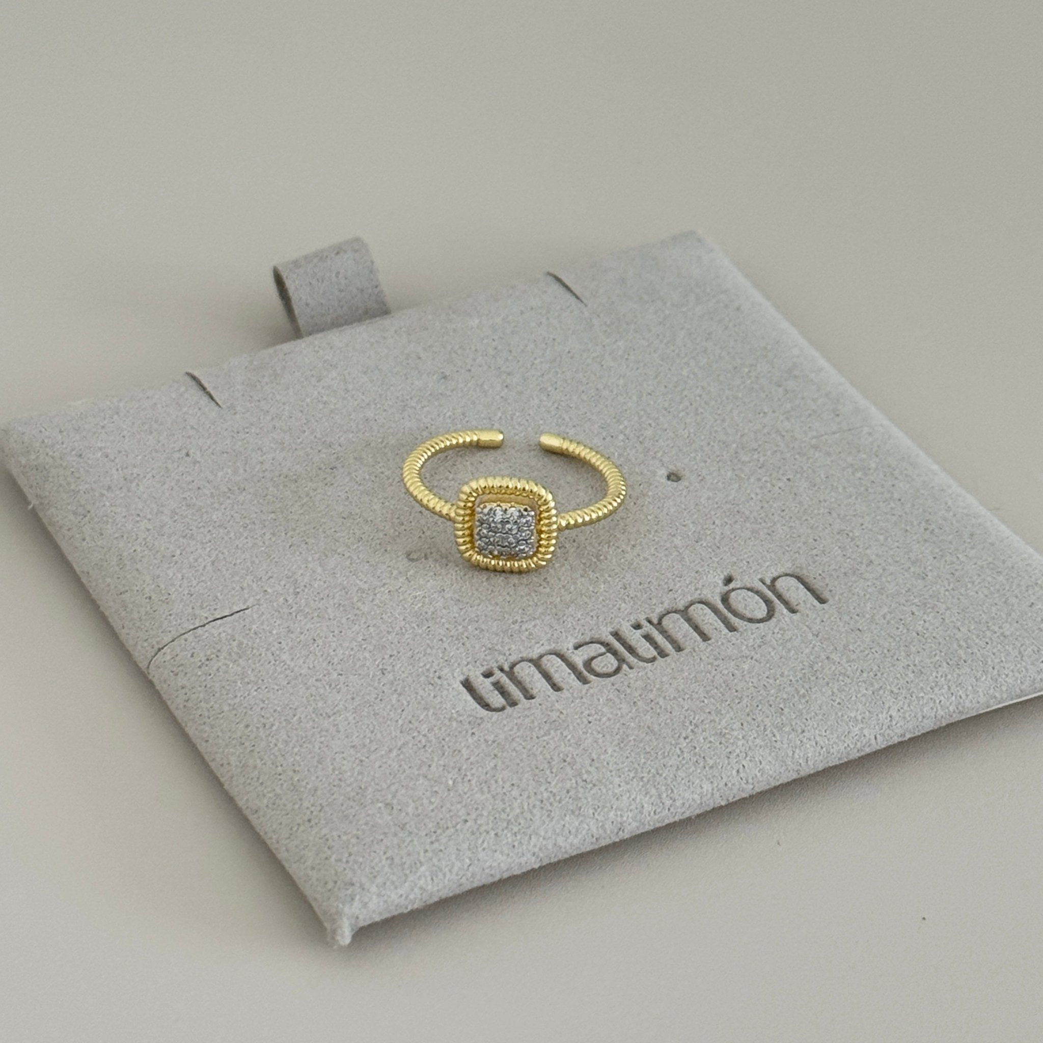 Twisted Radiance Adjustable Ring - ring jewelry | LimaLimón Store - 2