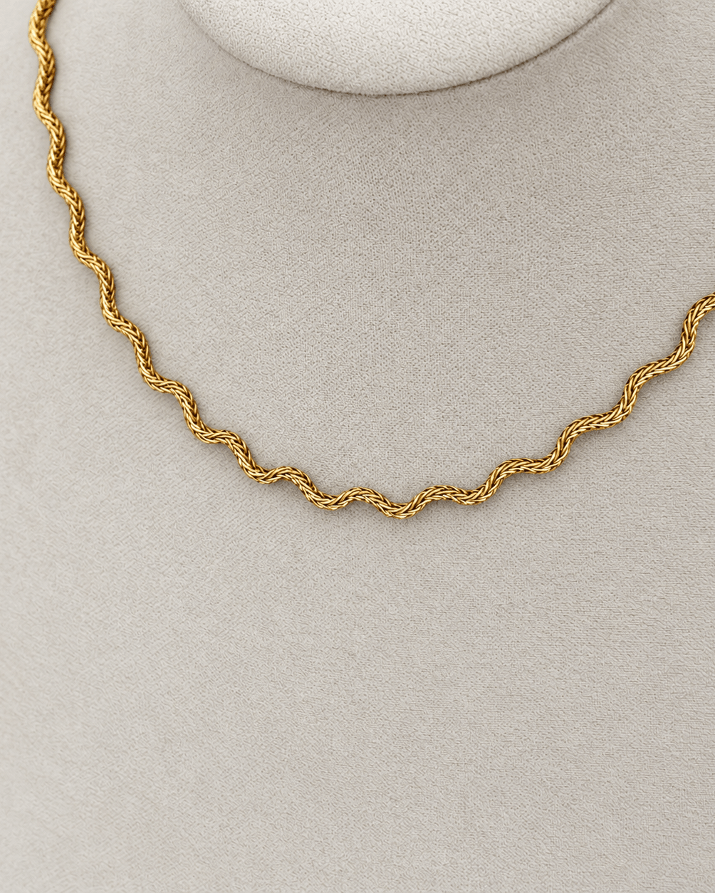 Twisted Wave Choker Necklace - Necklaces | LimaLimón Store - 2