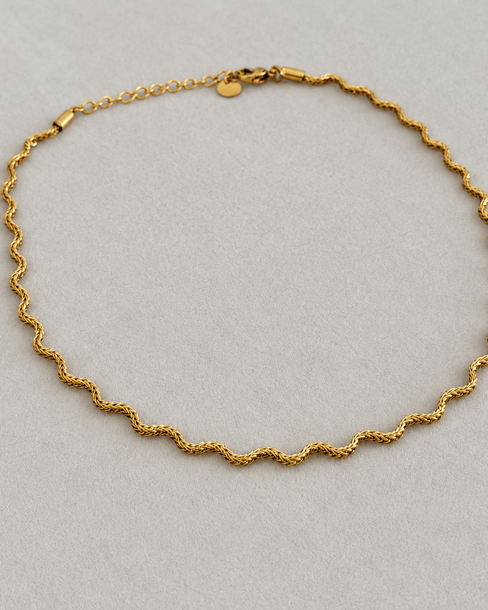 Twisted Wave Choker Necklace - Necklaces | LimaLimón Store - 4