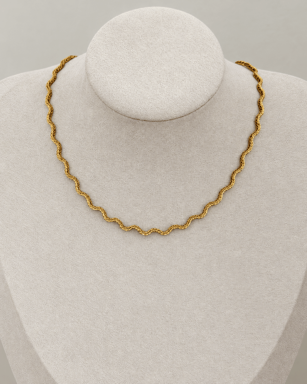 Twisted Wave Choker Necklace - Necklaces | LimaLimón Store - 3