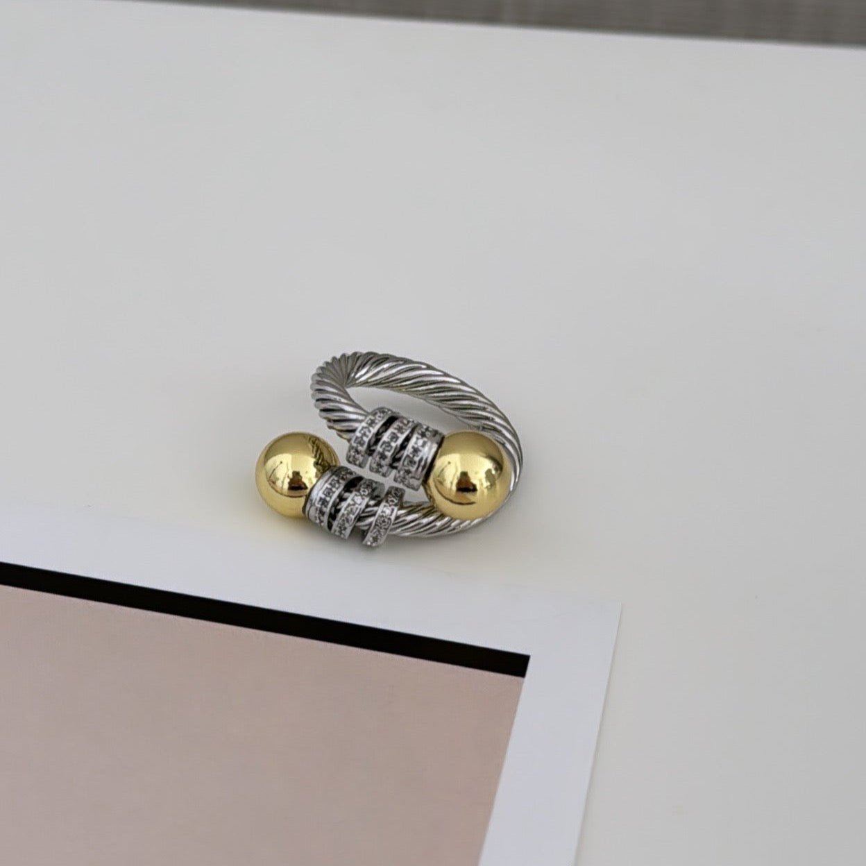 Two Tones Ring - ring jewelry | LimaLimón Store - 2