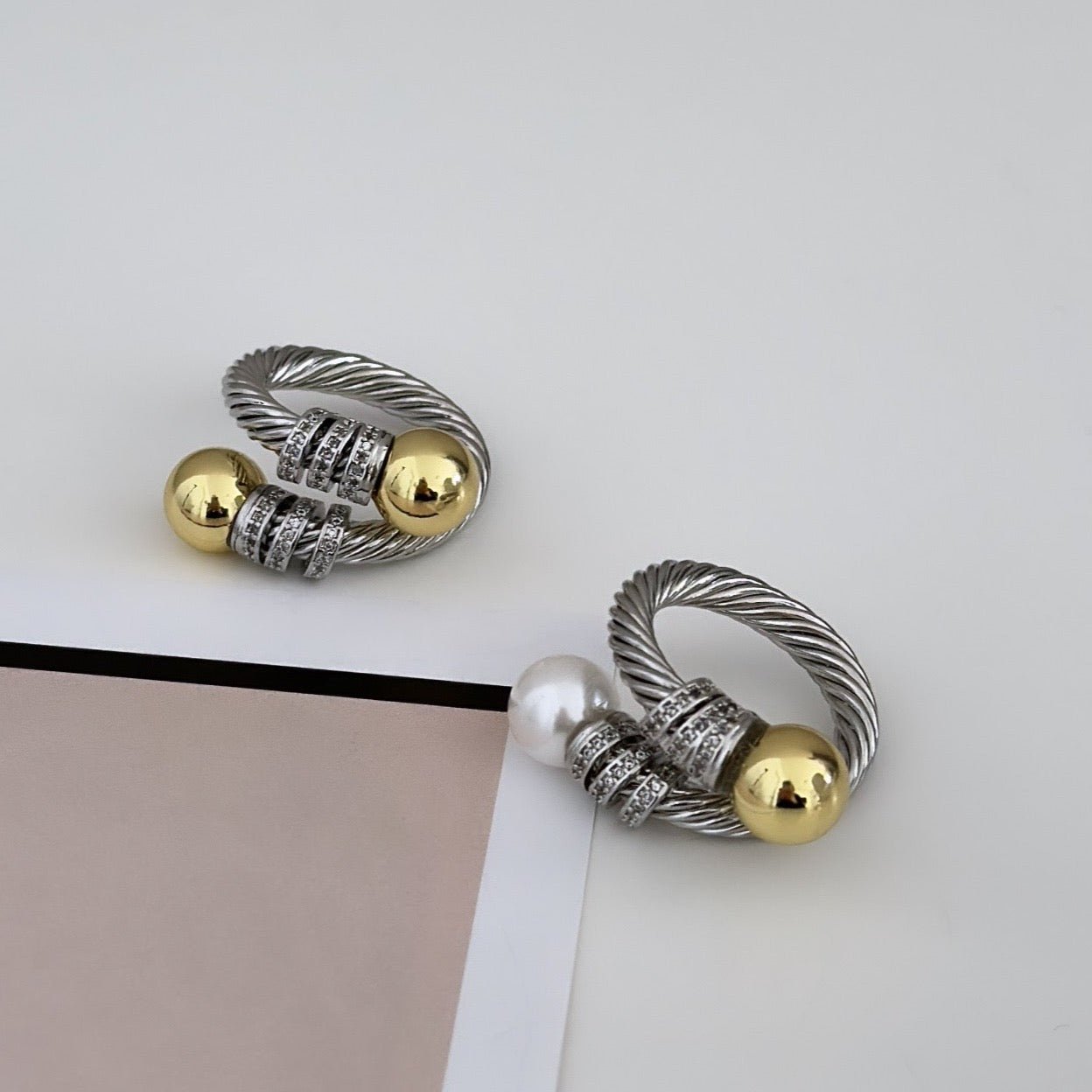 Two Tones Ring - ring jewelry | LimaLimón Store - 1