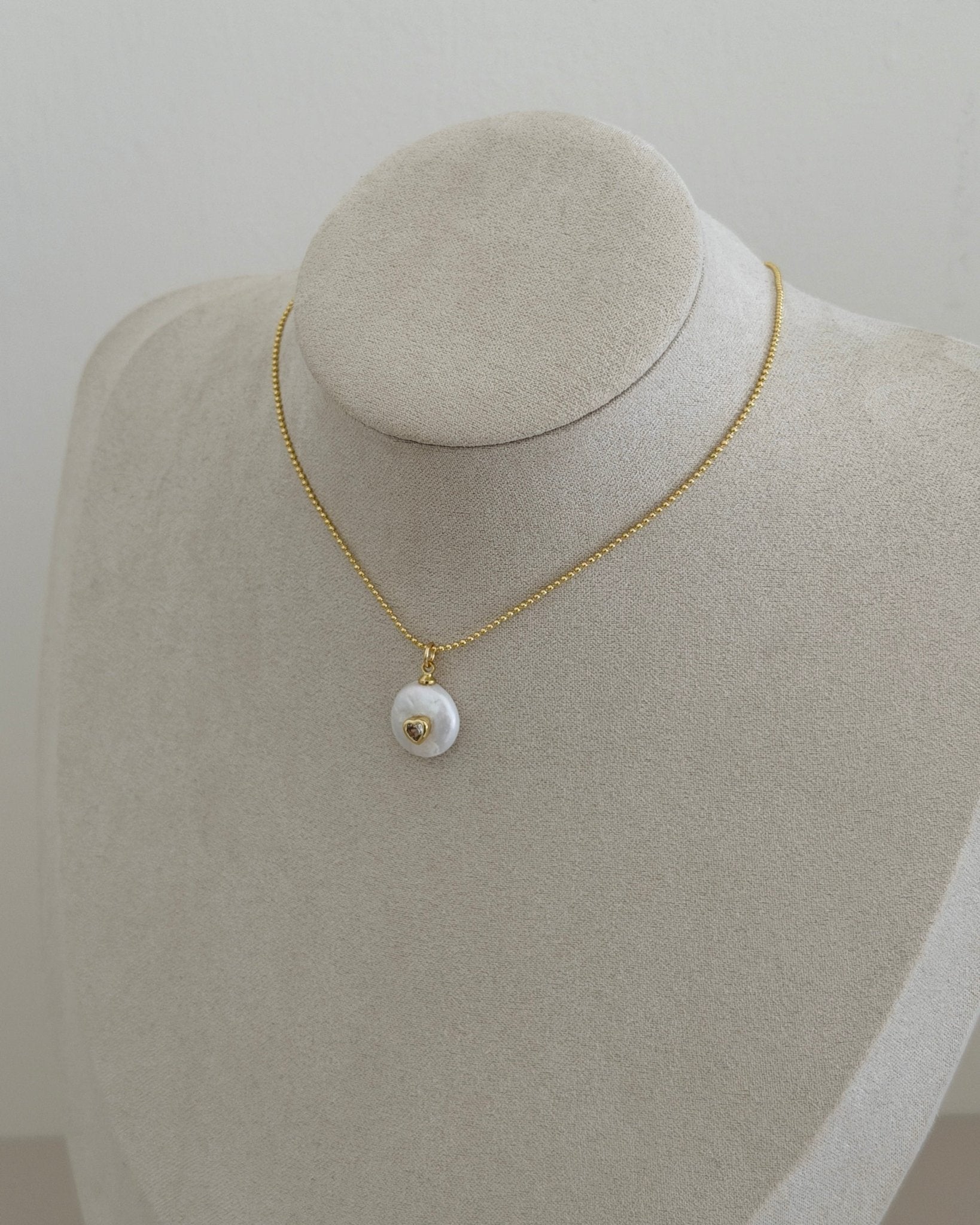 White Stone Adjustable Necklace - Necklace | LimaLimón Store - 5
