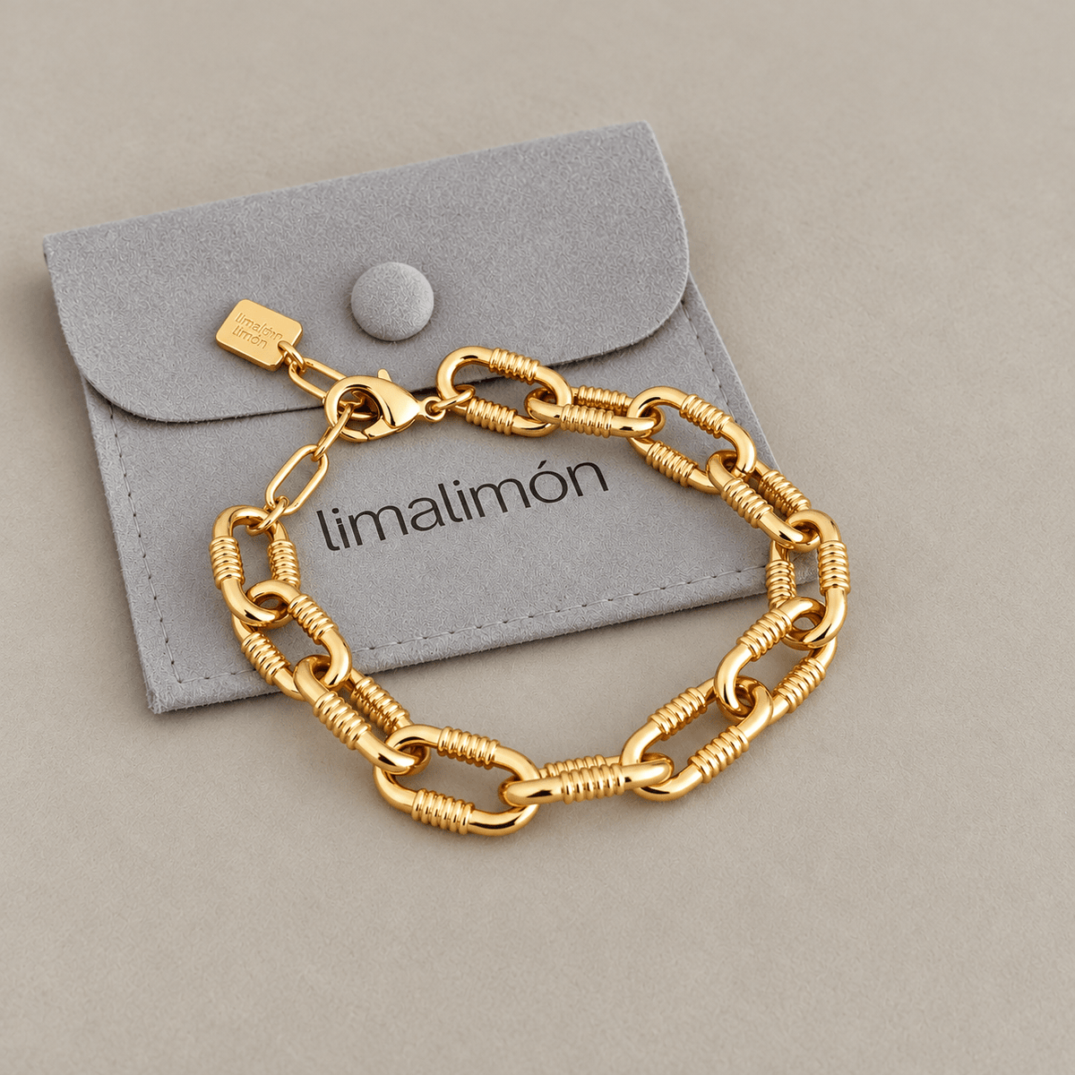 Wrapped Link Bracelet - Bracelet | LimaLimón Store - 2