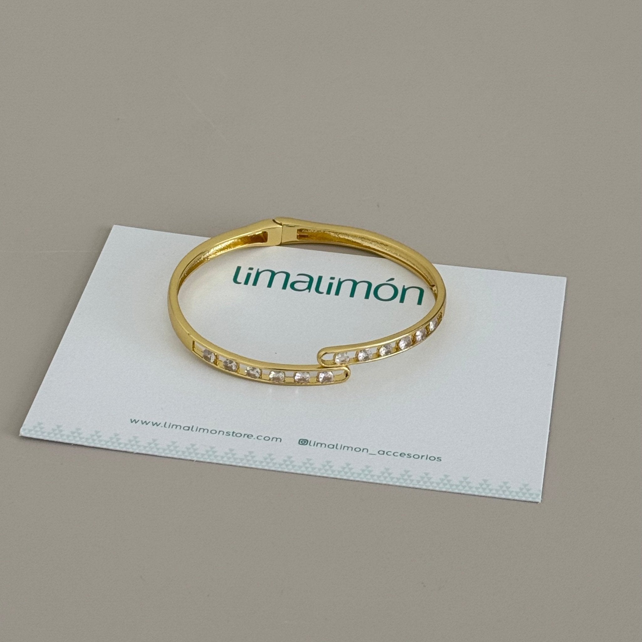Zirconia Bangle - LimaLimón Store