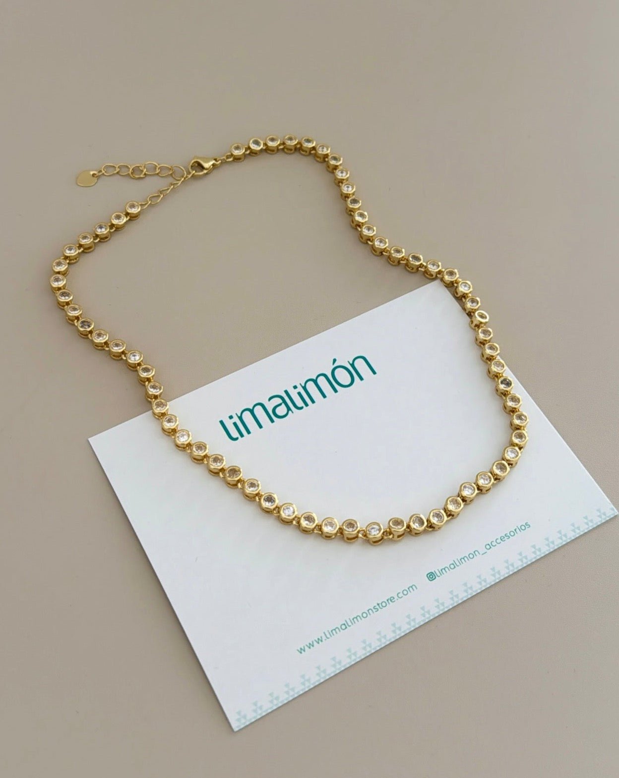 Zirconia Necklace - Necklace | LimaLimón Store - 1