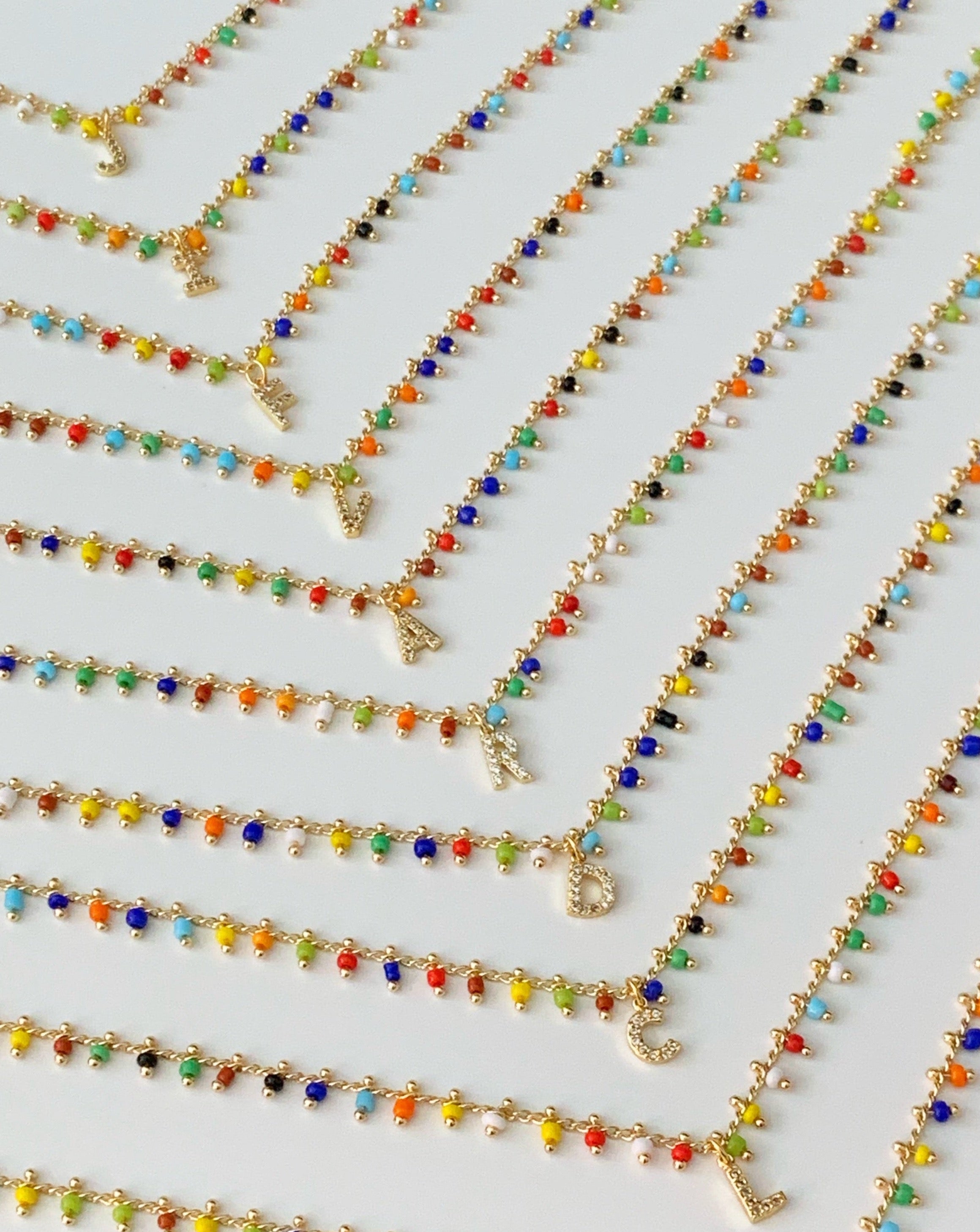 Initial Colors Necklace - LimaLimón Store