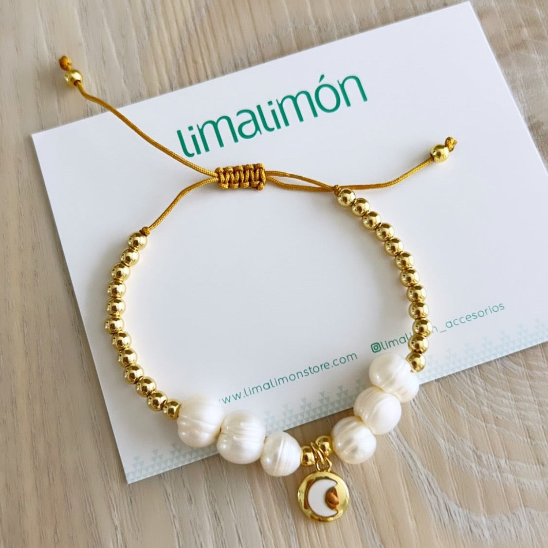 Pearl and Beads Bracelet - LimaLimón Store