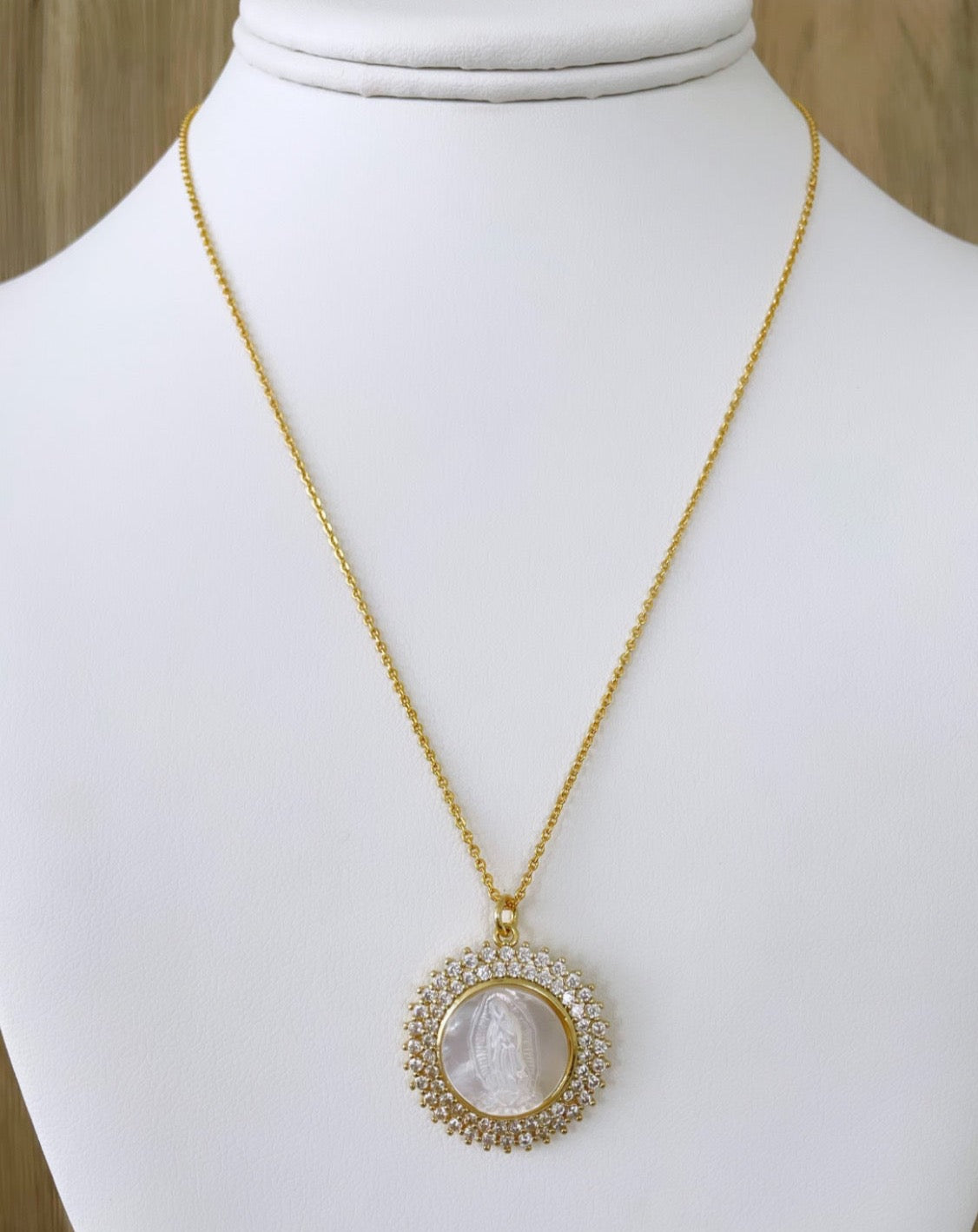 Guadalupe Virgin Necklace - LimaLimón Store