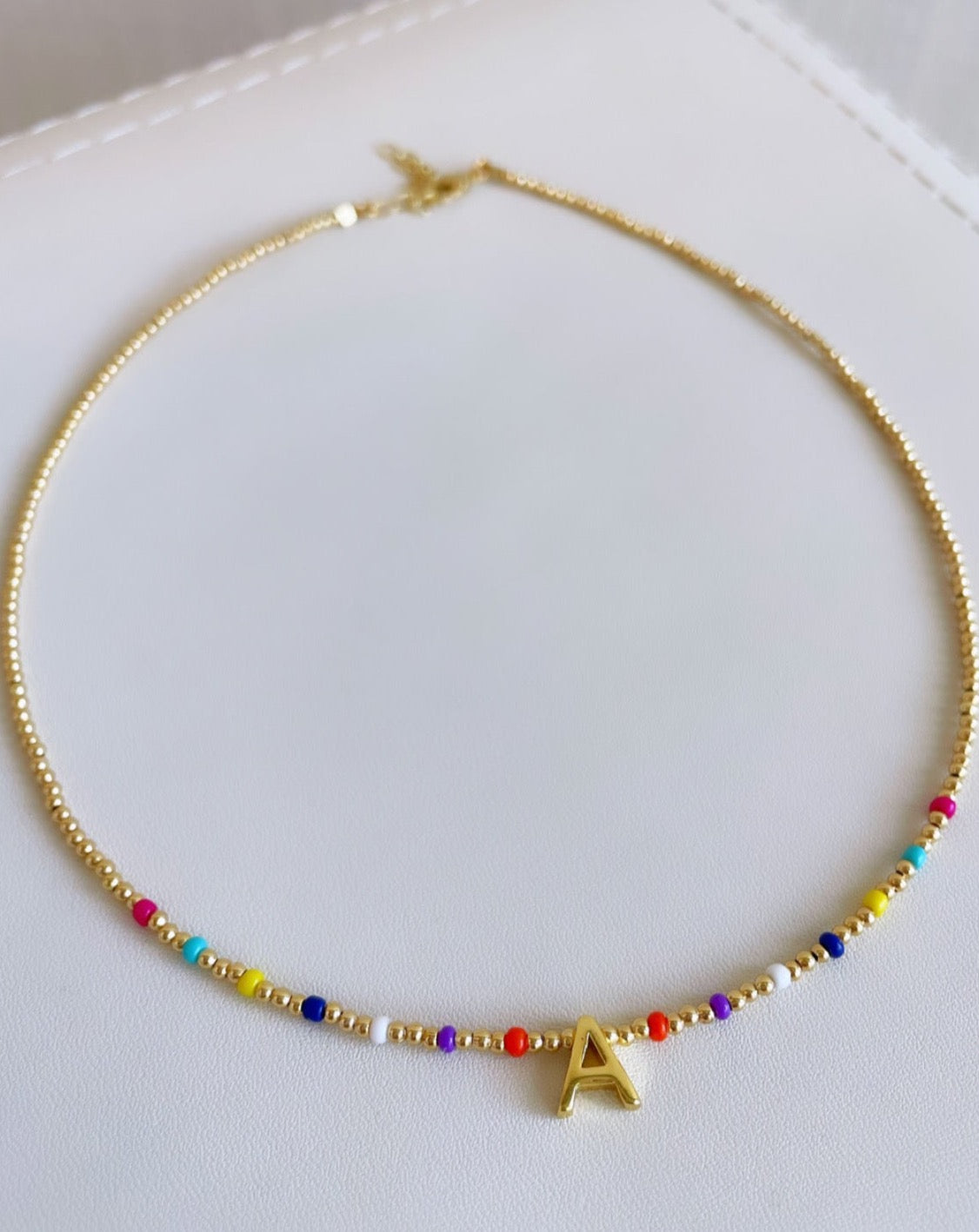 Initial Gold Necklace - LimaLimón Store