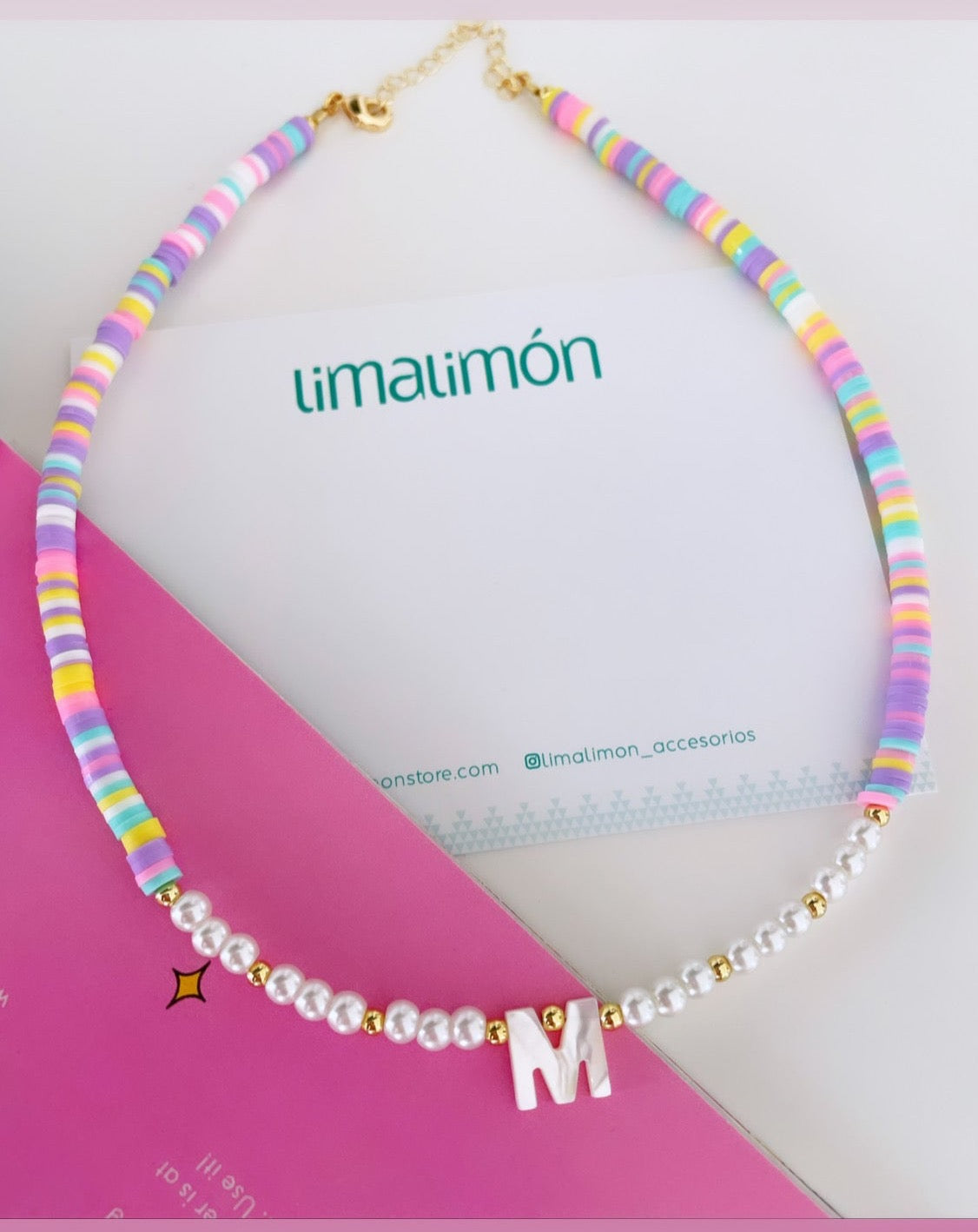 Initial Necklace - LimaLimón Store