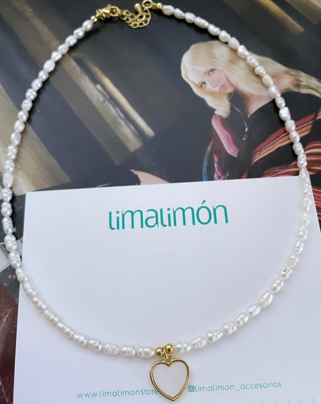 Pearl Necklace - LimaLimón Store