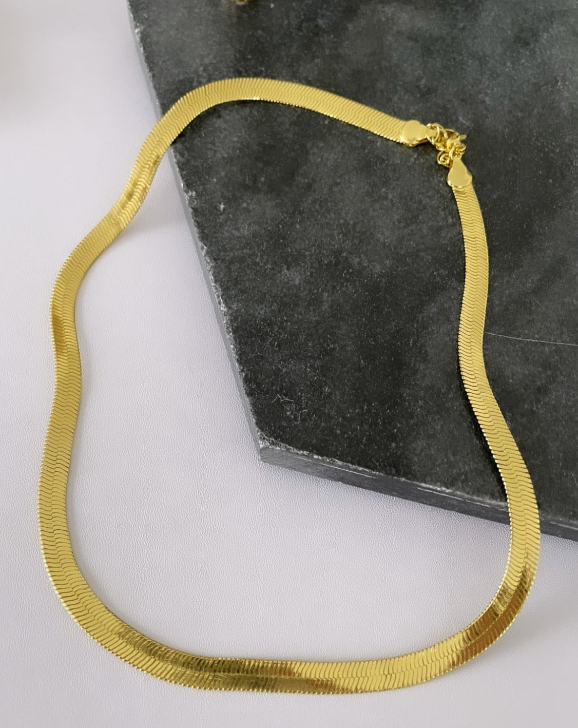 Herringbone Chaine Necklace - LimaLimón Store