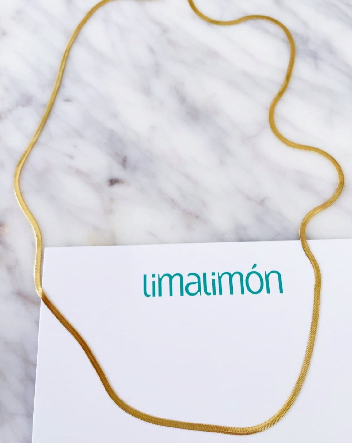 Gold Necklace - LimaLimón Store