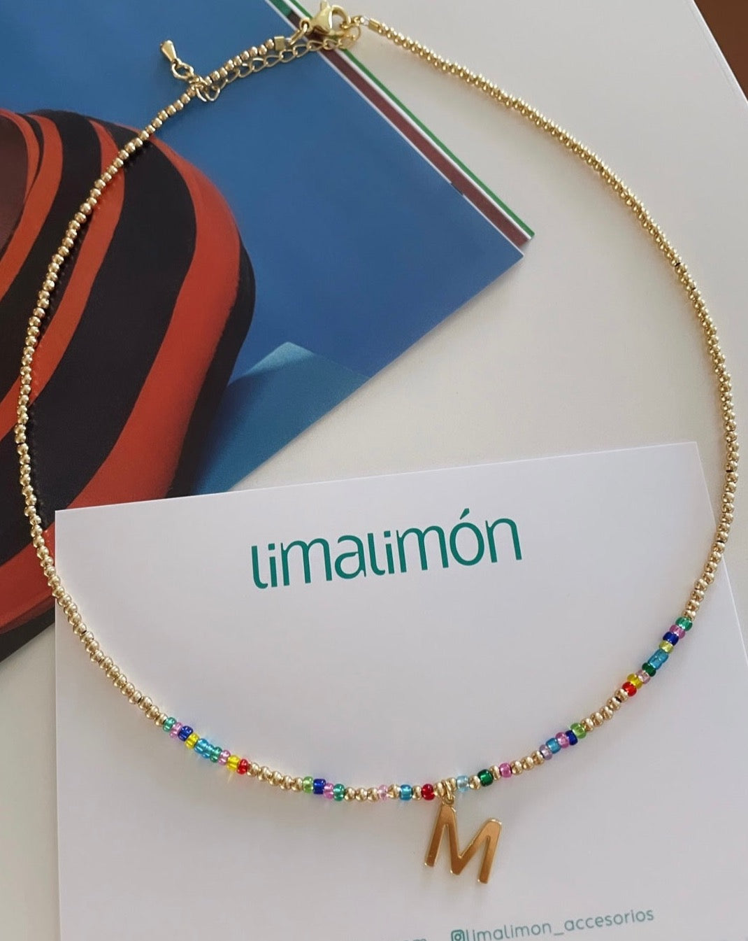 Initial Necklace - LimaLimón Store