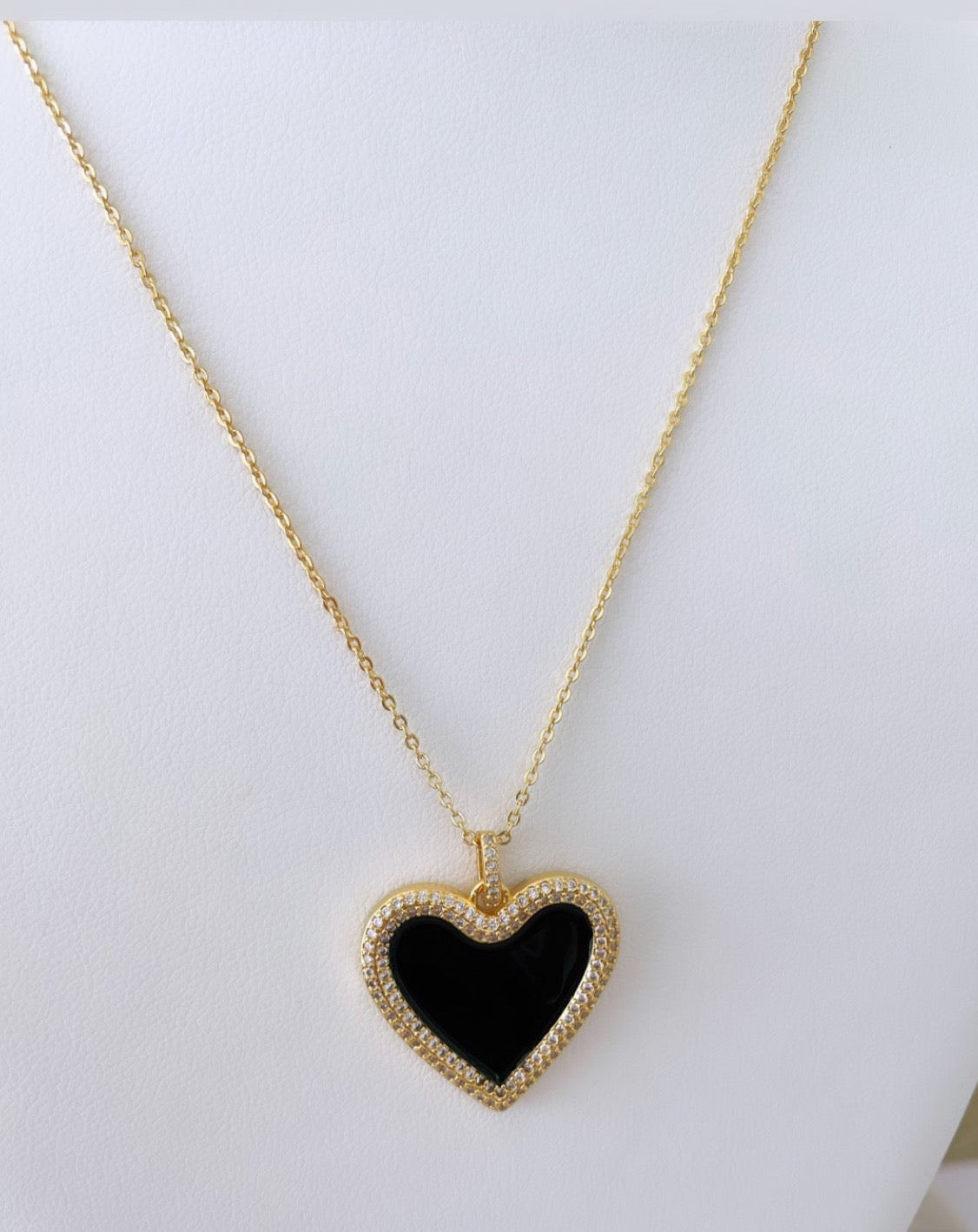 Heart Enamel Necklace - LimaLimón Store