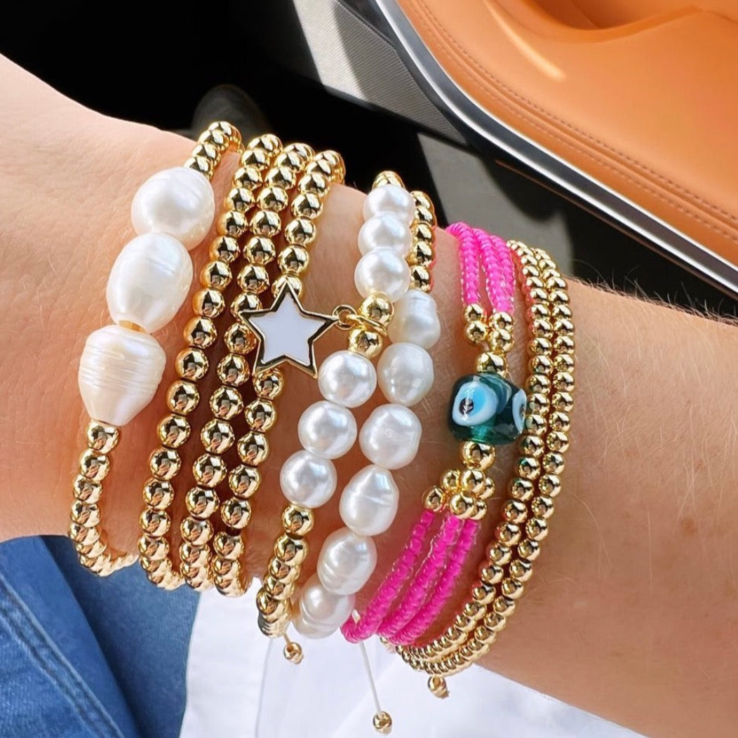 Pearl and Beads Bracelet