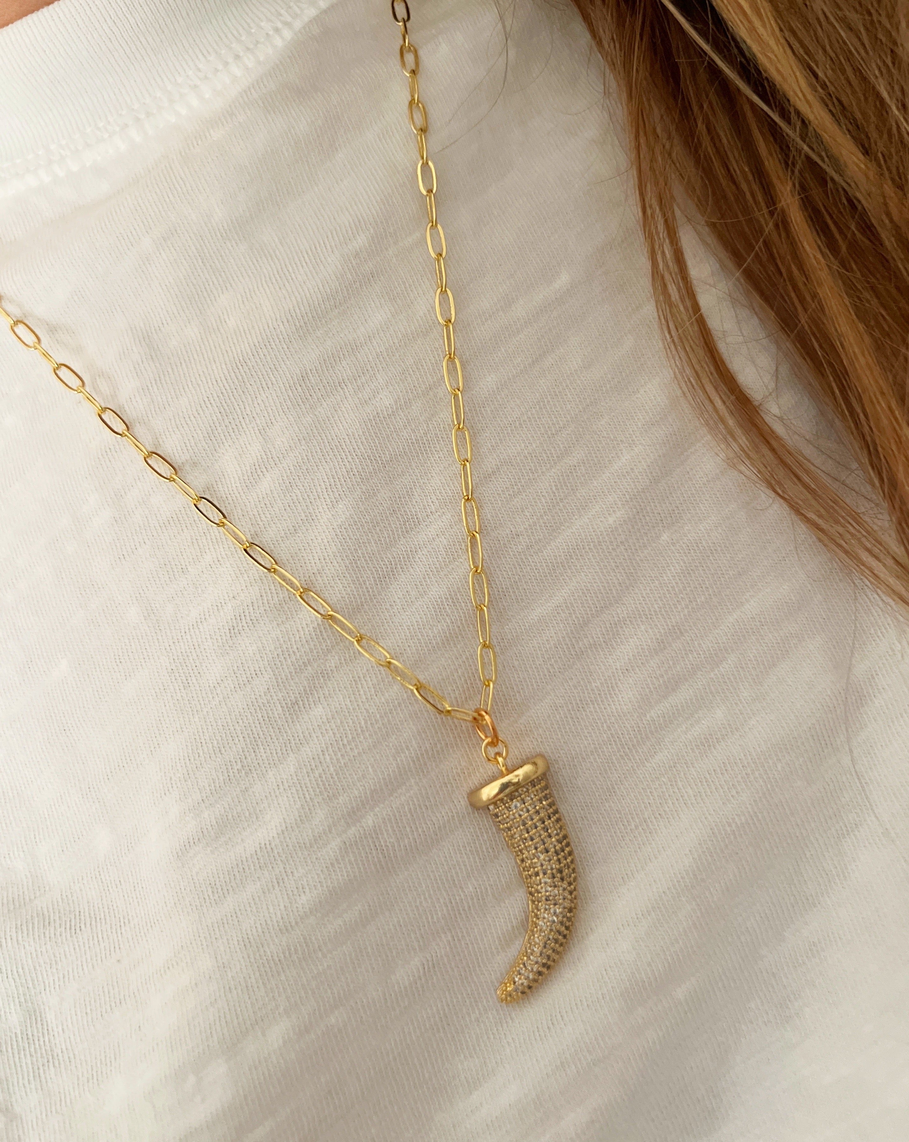 Charm Gold Necklace