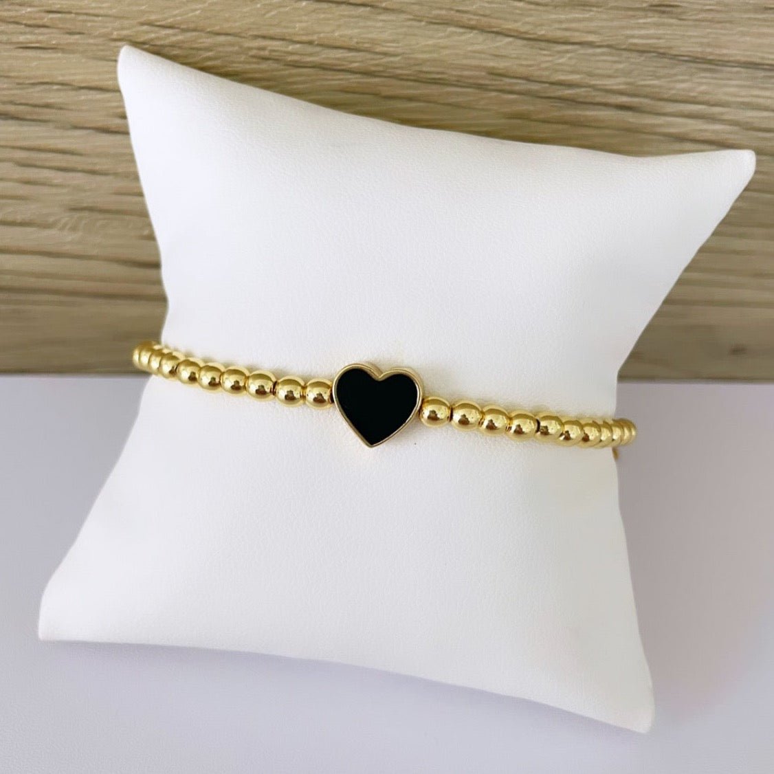 Black Enamel Bracelet - LimaLimón Store