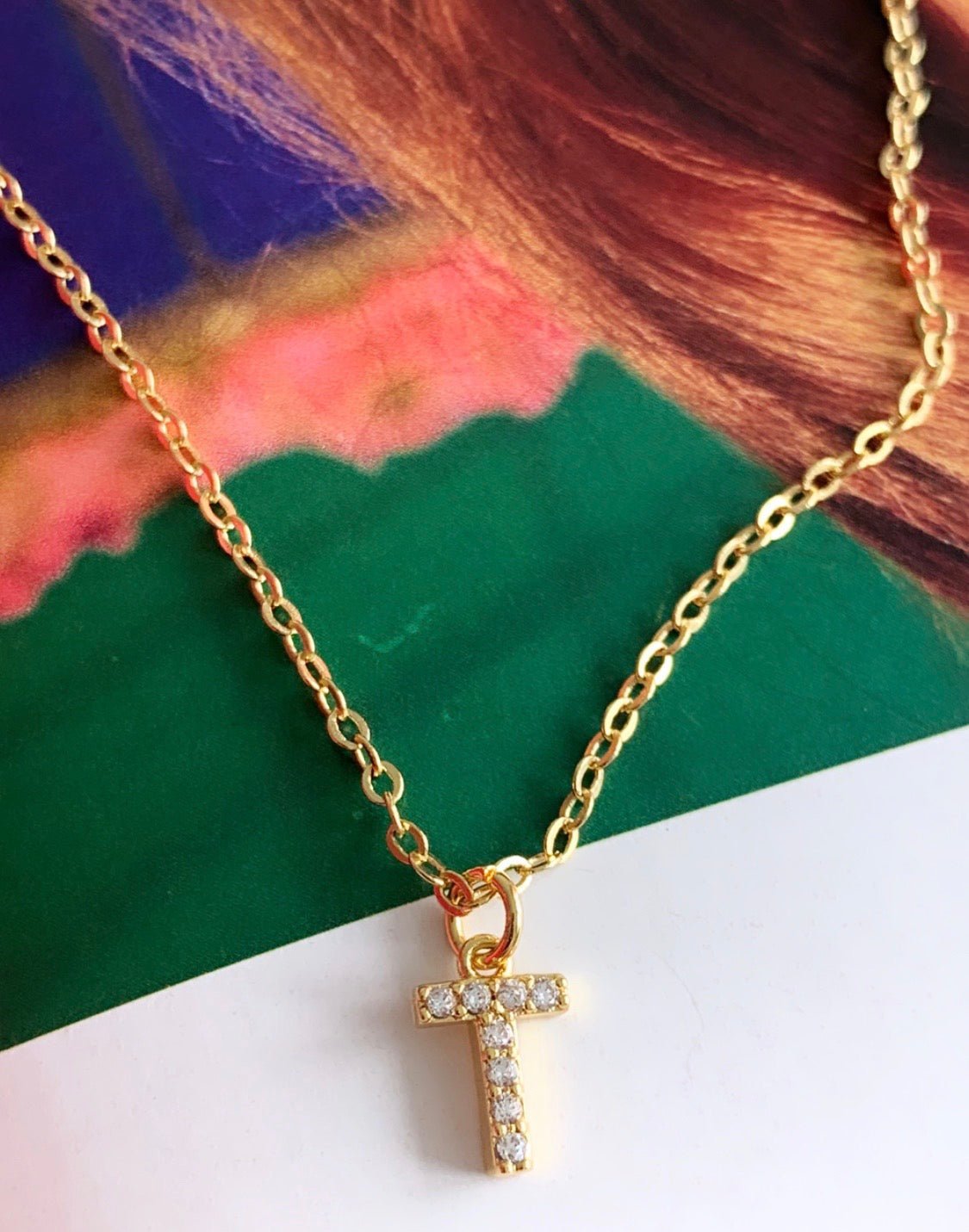 Initial Necklace - LimaLimón Store