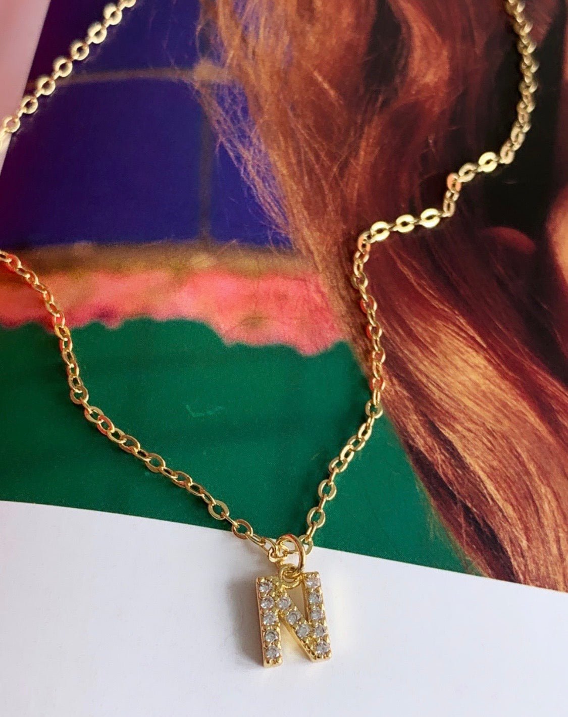 Initial Necklace - LimaLimón Store