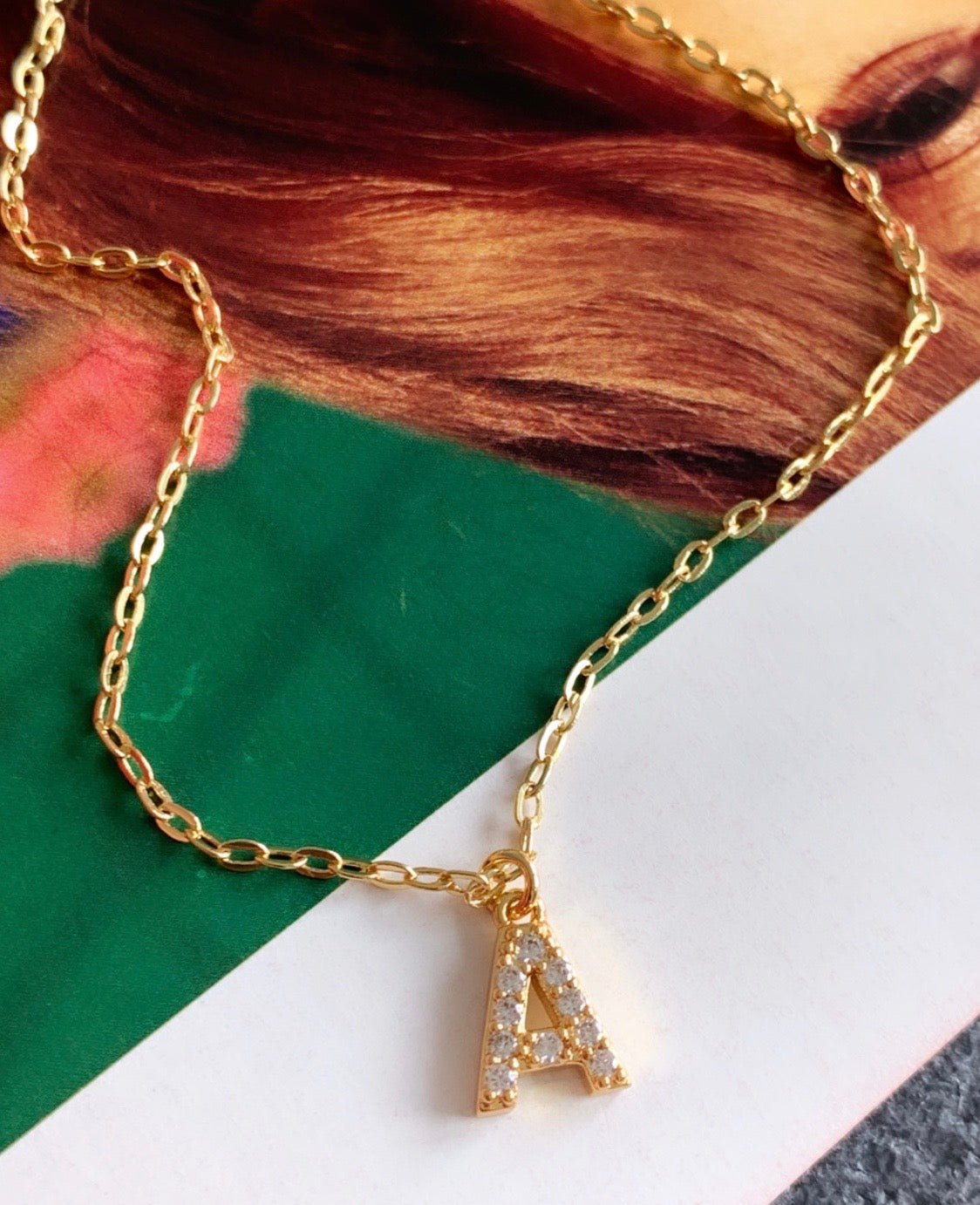 Initial Necklace - LimaLimón Store