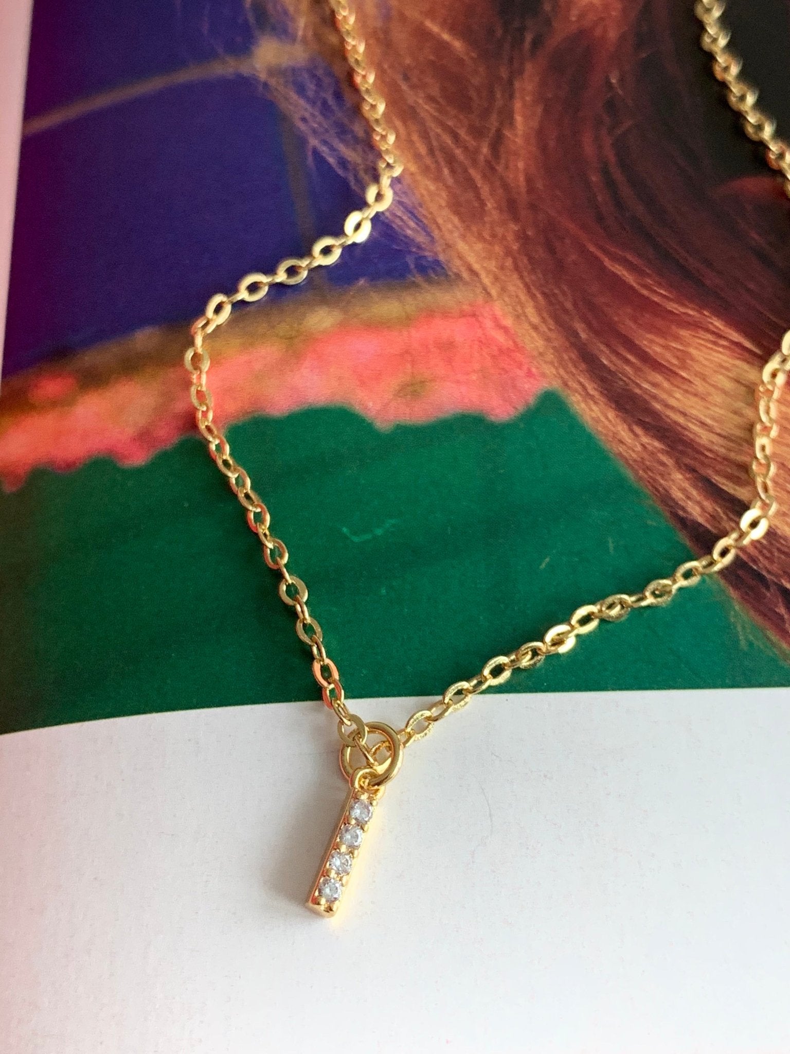 Initial Necklace - LimaLimón Store