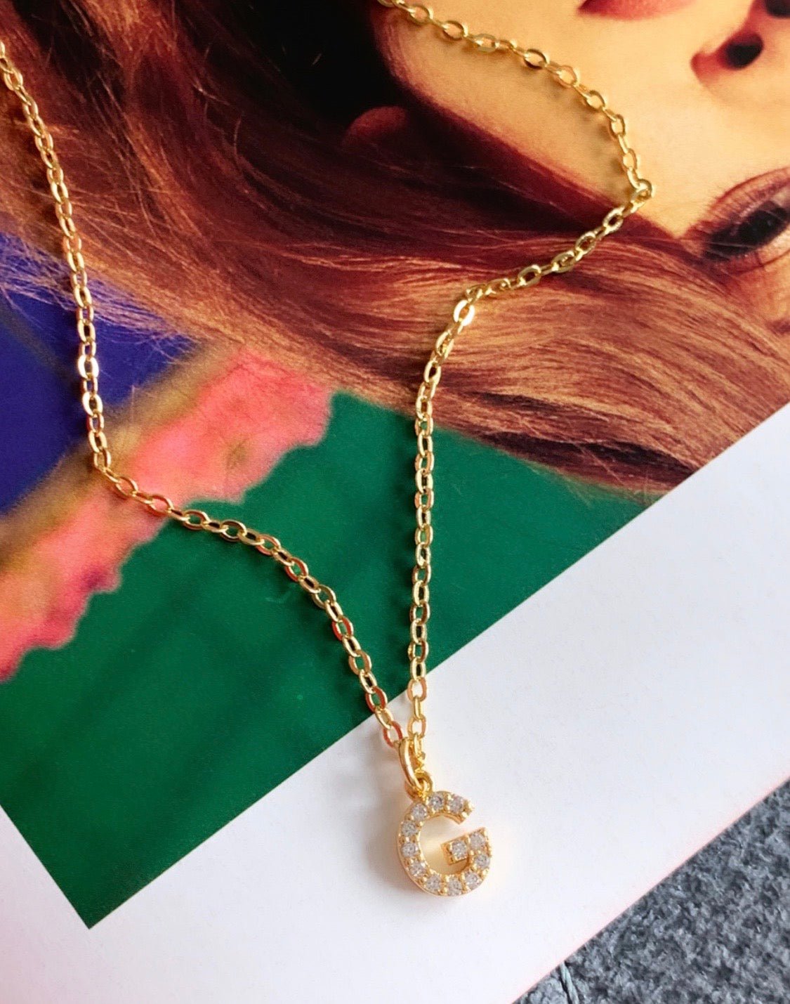 Initial Necklace - LimaLimón Store