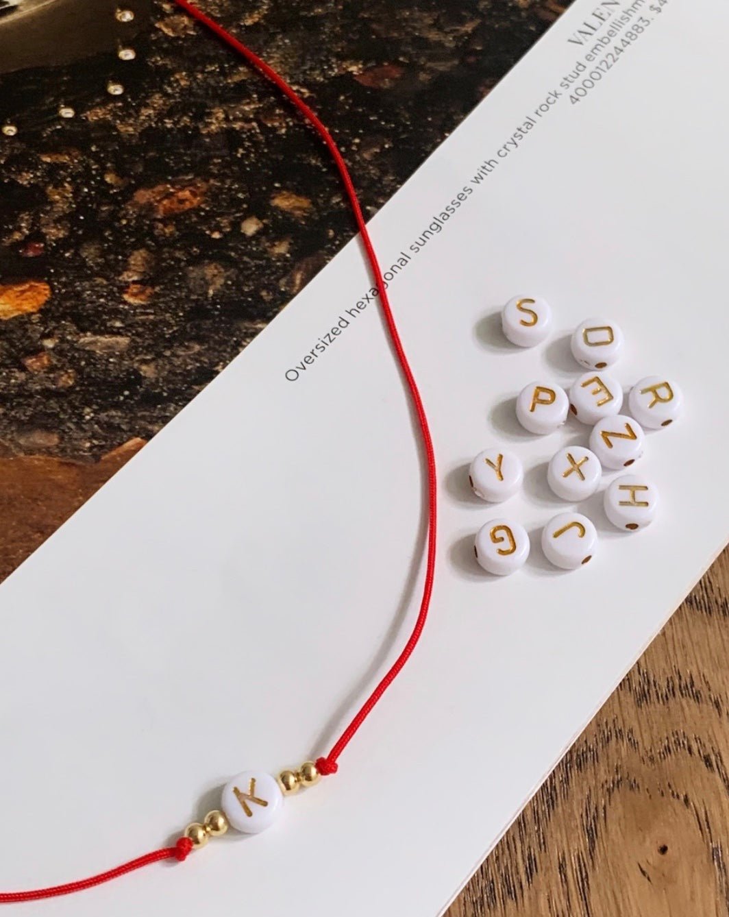 Initial Necklace - LimaLimón Store