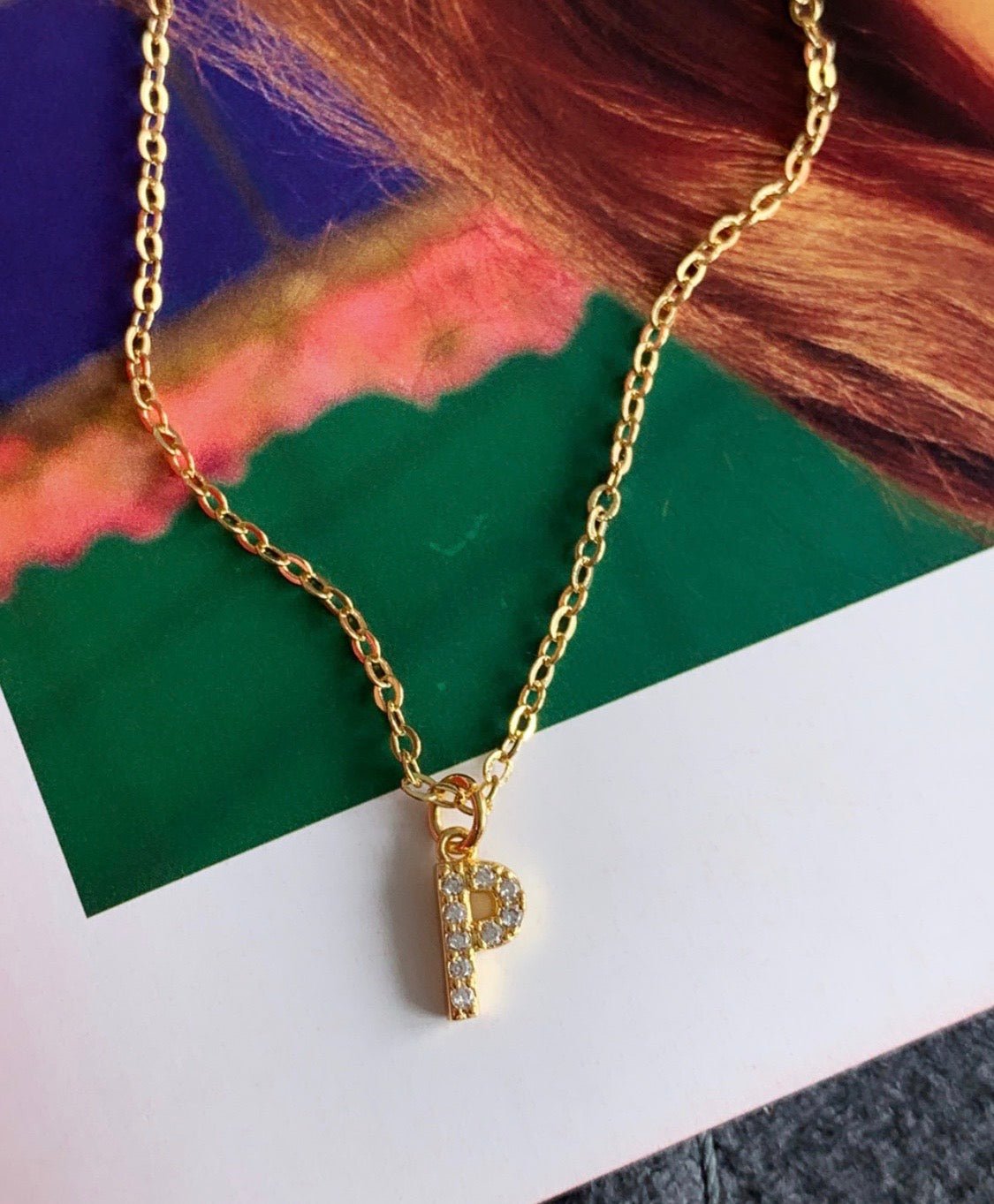 Initial Necklace - LimaLimón Store