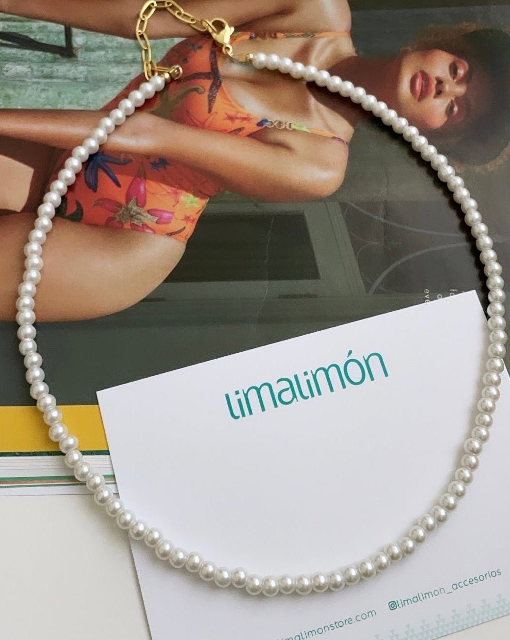 Pearl Necklace - LimaLimón Store