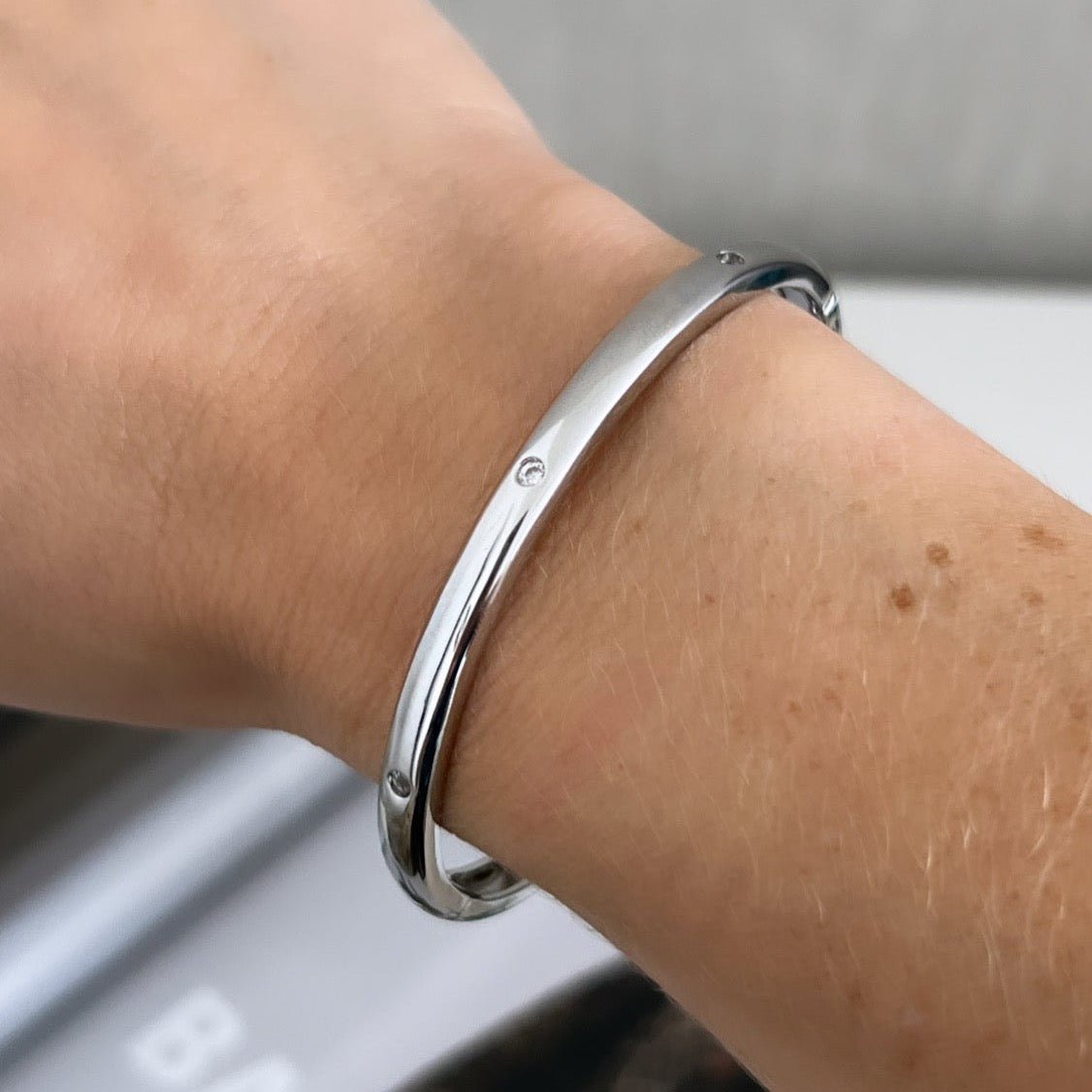 Silver Bangle - Bracelet | LimaLimón Store - 4